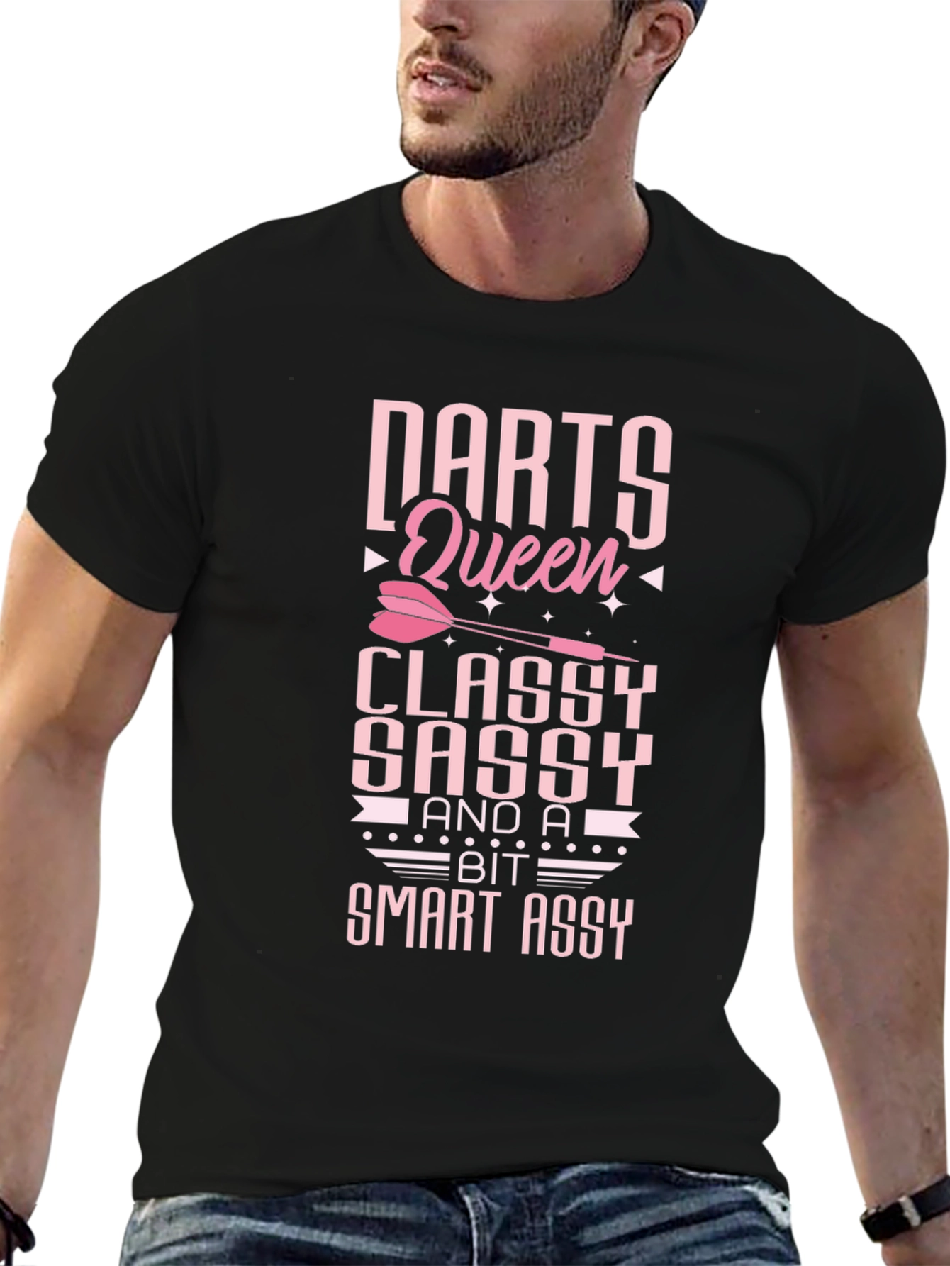 Darts Queen Classy Sassy Graphic Tee