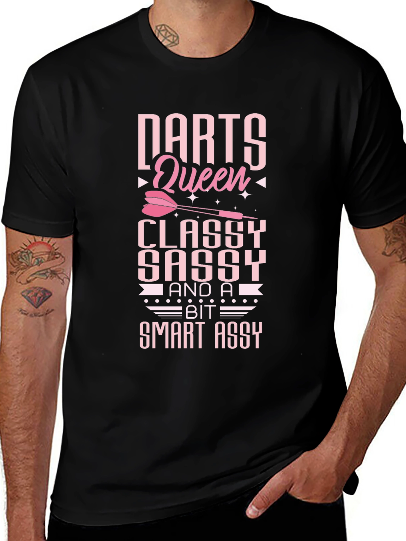 Darts Queen Classy Sassy Graphic Tee