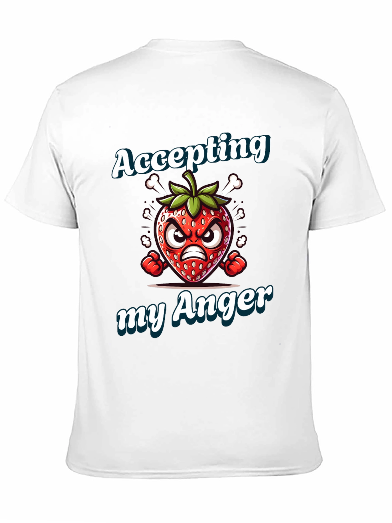 Accepting My Anger Strawberry T-Shirt