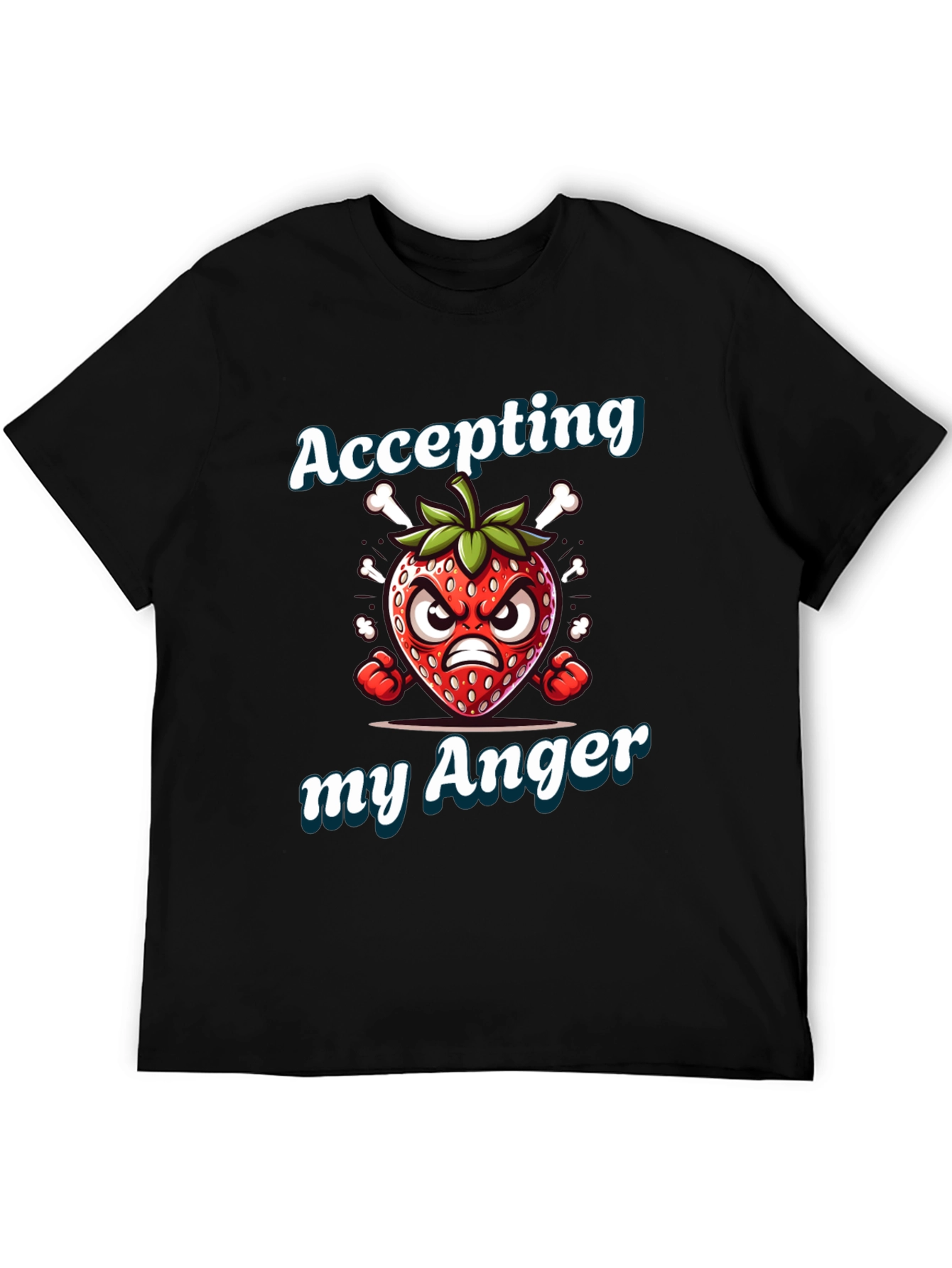 Accepting My Anger Strawberry T-Shirt