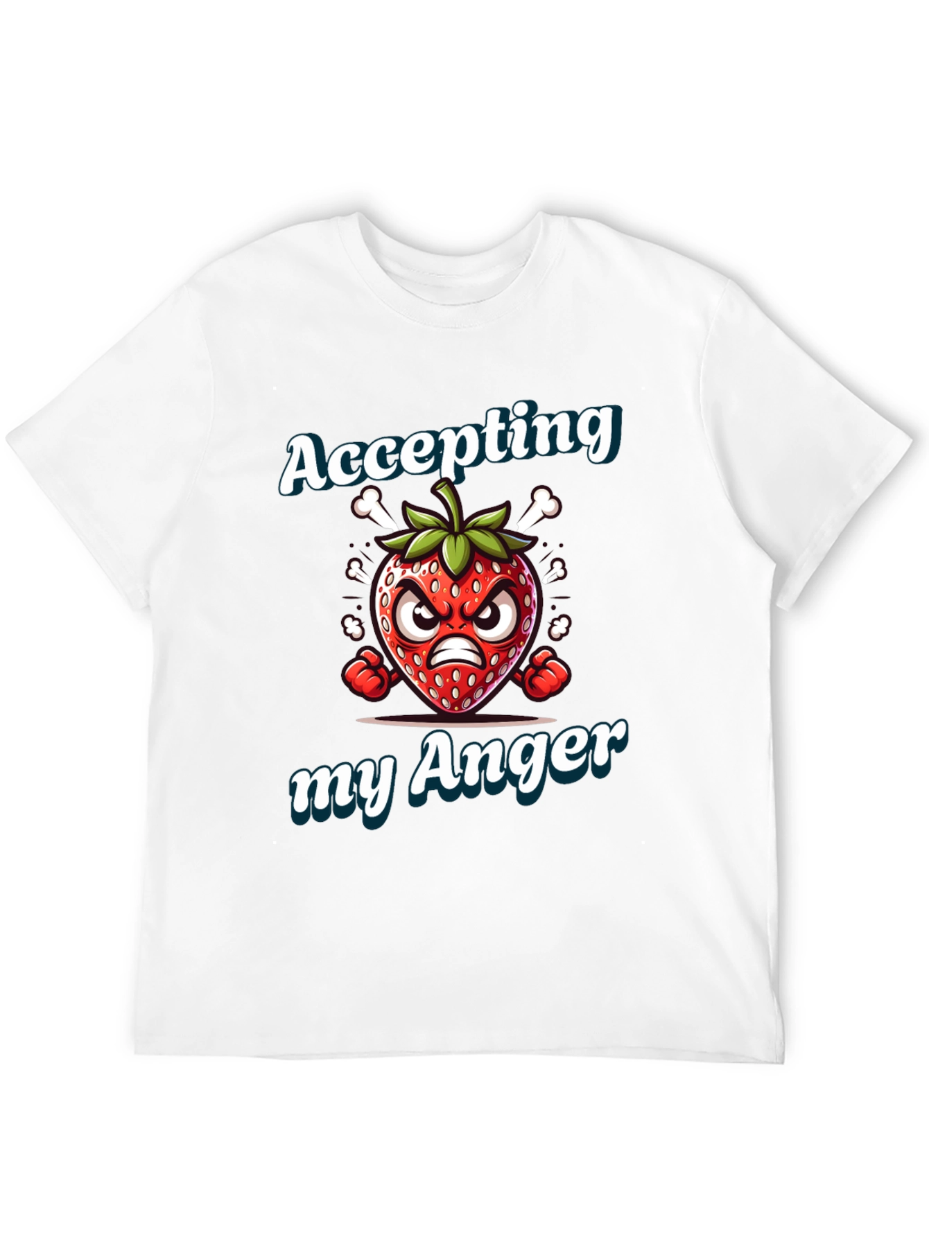 Accepting My Anger Strawberry T-Shirt