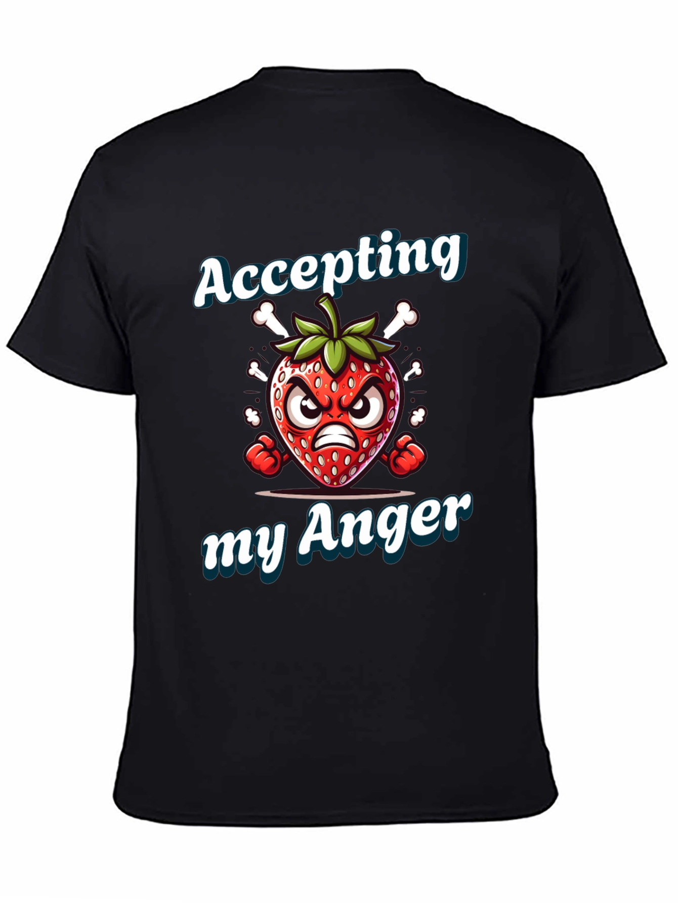 Accepting My Anger Strawberry T-Shirt