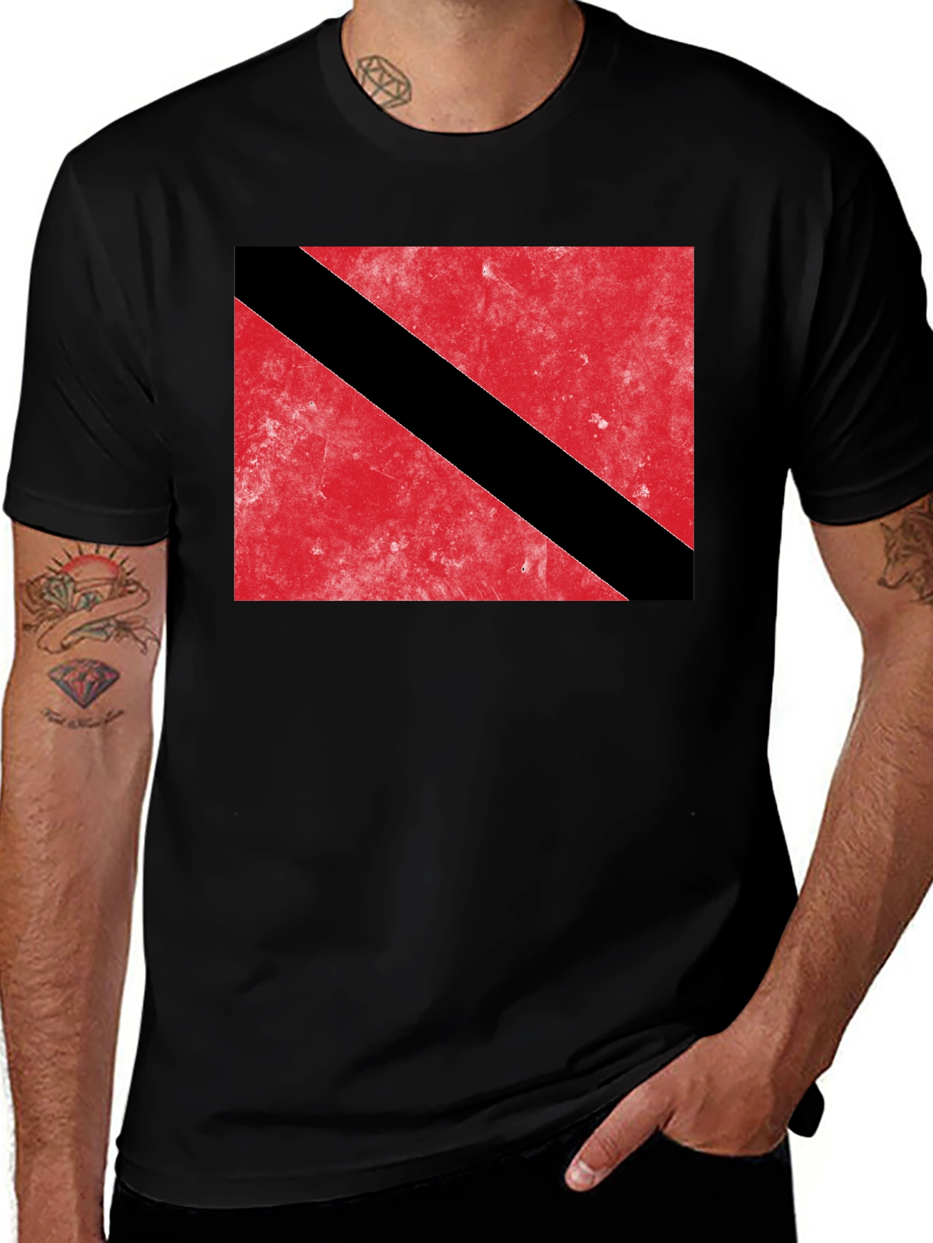 Trinidad & Tobago Flag T-Shirt - National Pride Tee