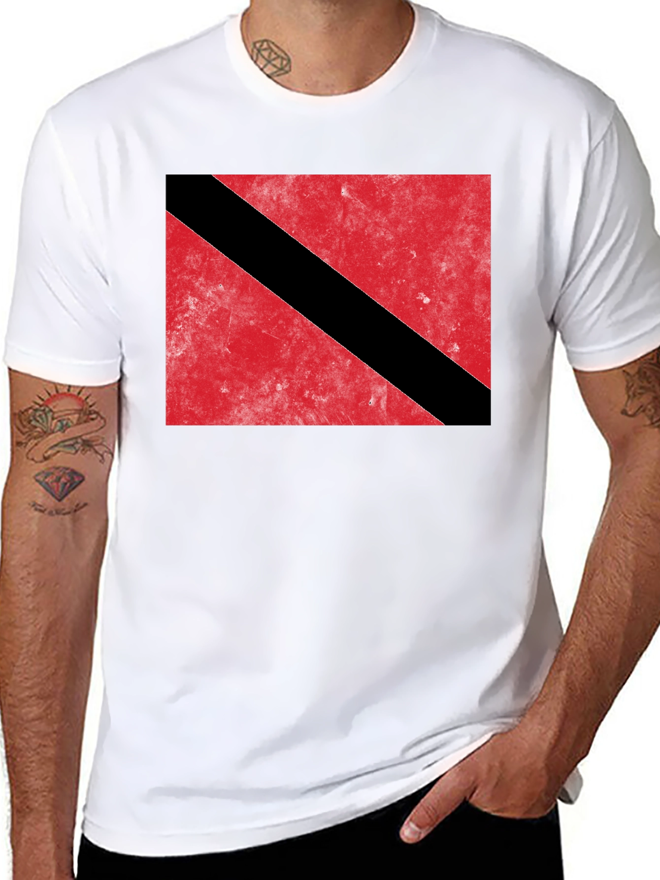 Trinidad & Tobago Flag T-Shirt - National Pride Tee