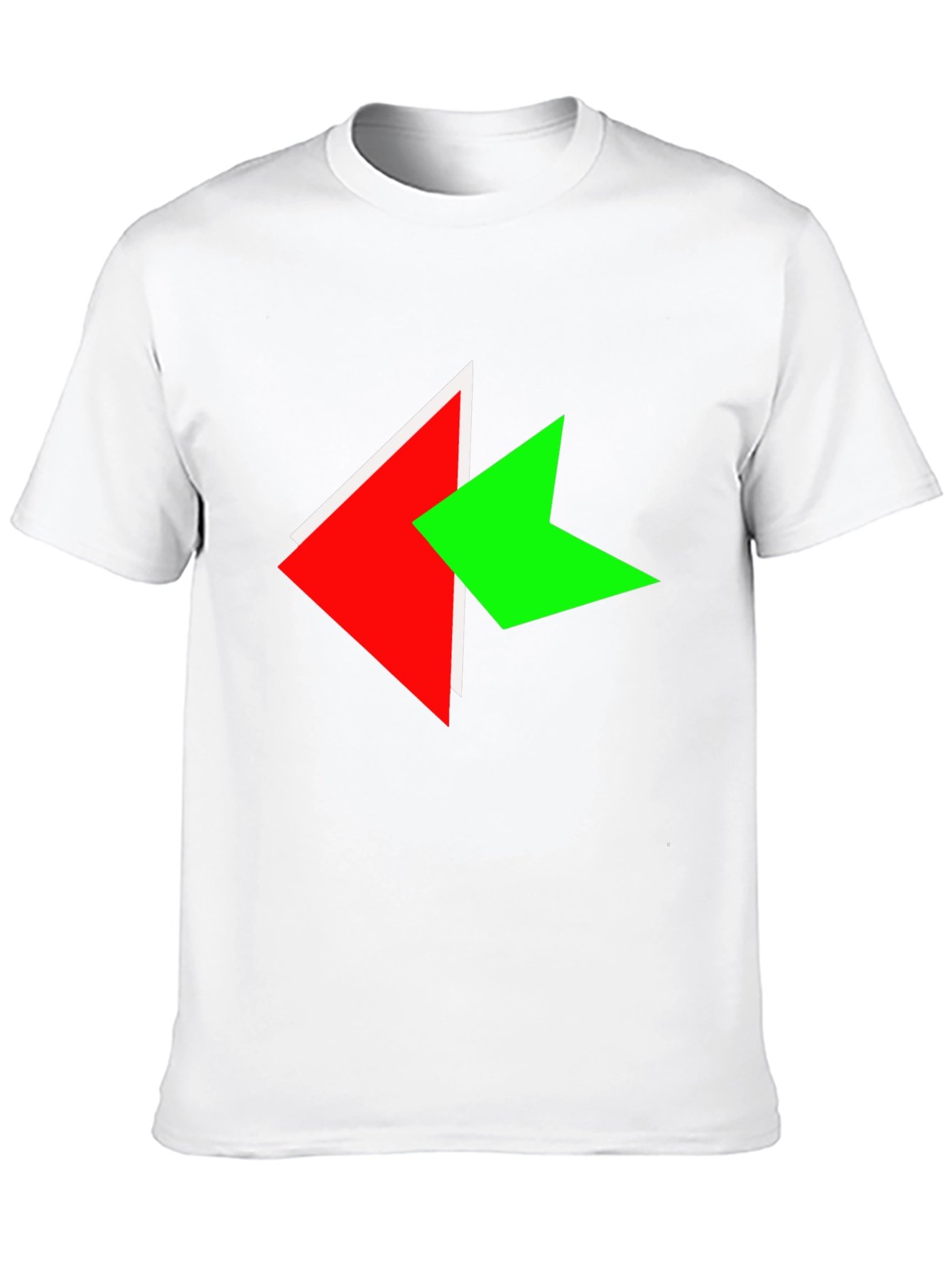 Modern Arrow Graphic Black T-Shirt