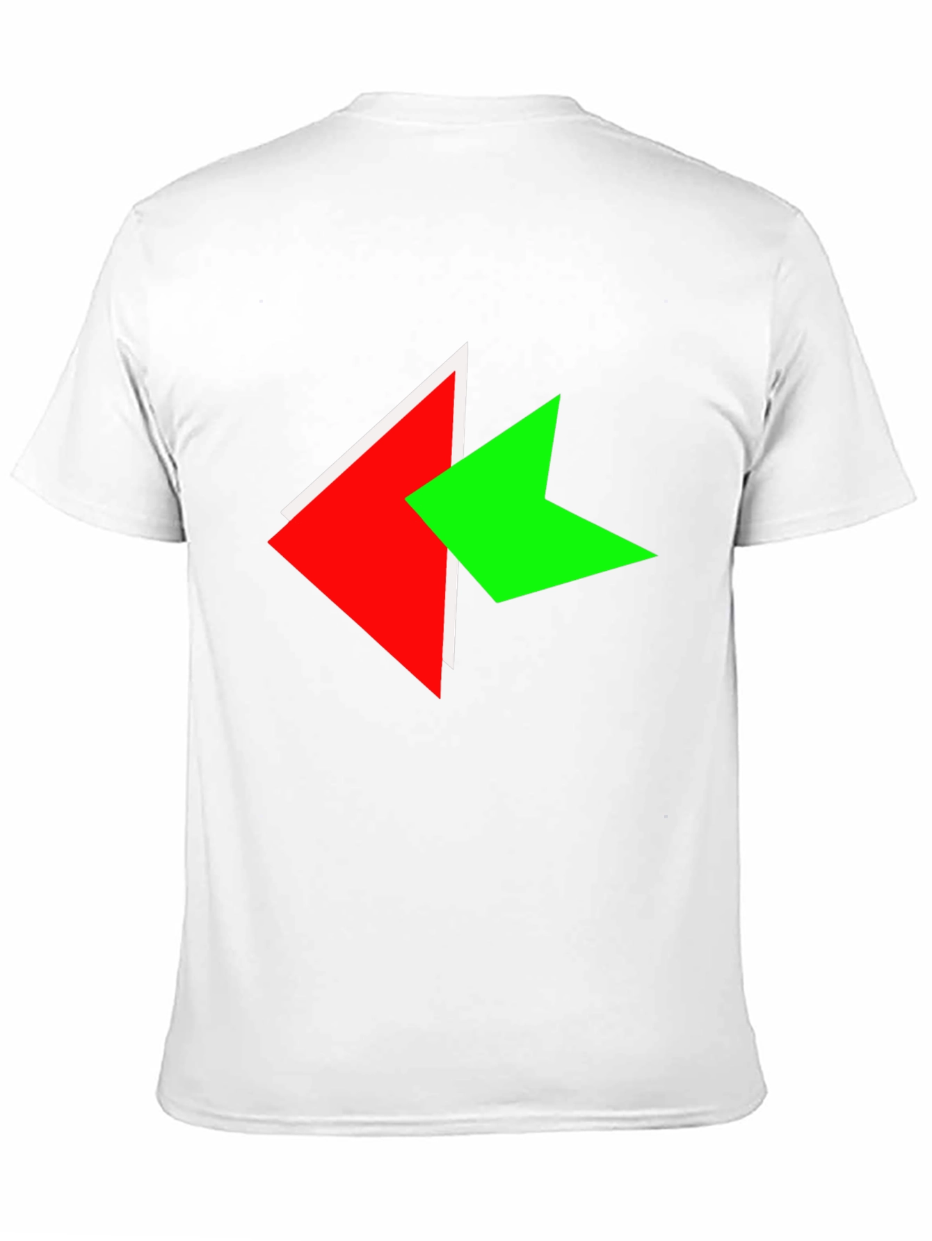 Modern Arrow Graphic Black T-Shirt