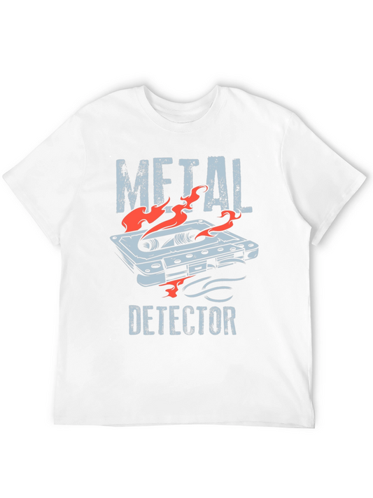 Metal Detector Cassette Tape Graphic T-Shirt