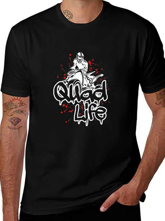Quad Life T-Shirt - ATV Rider Design