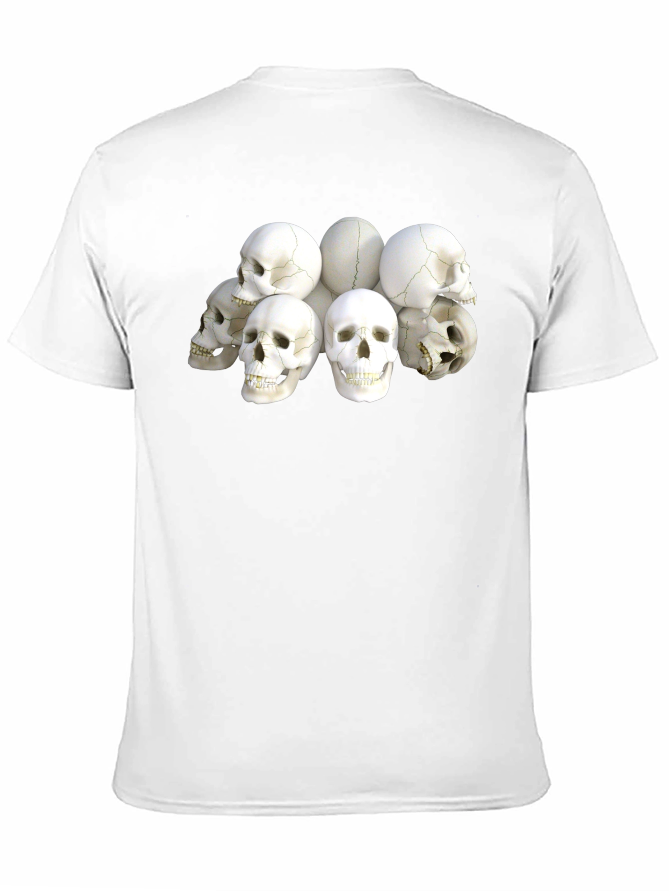 Skull Pile Graphic T-Shirt