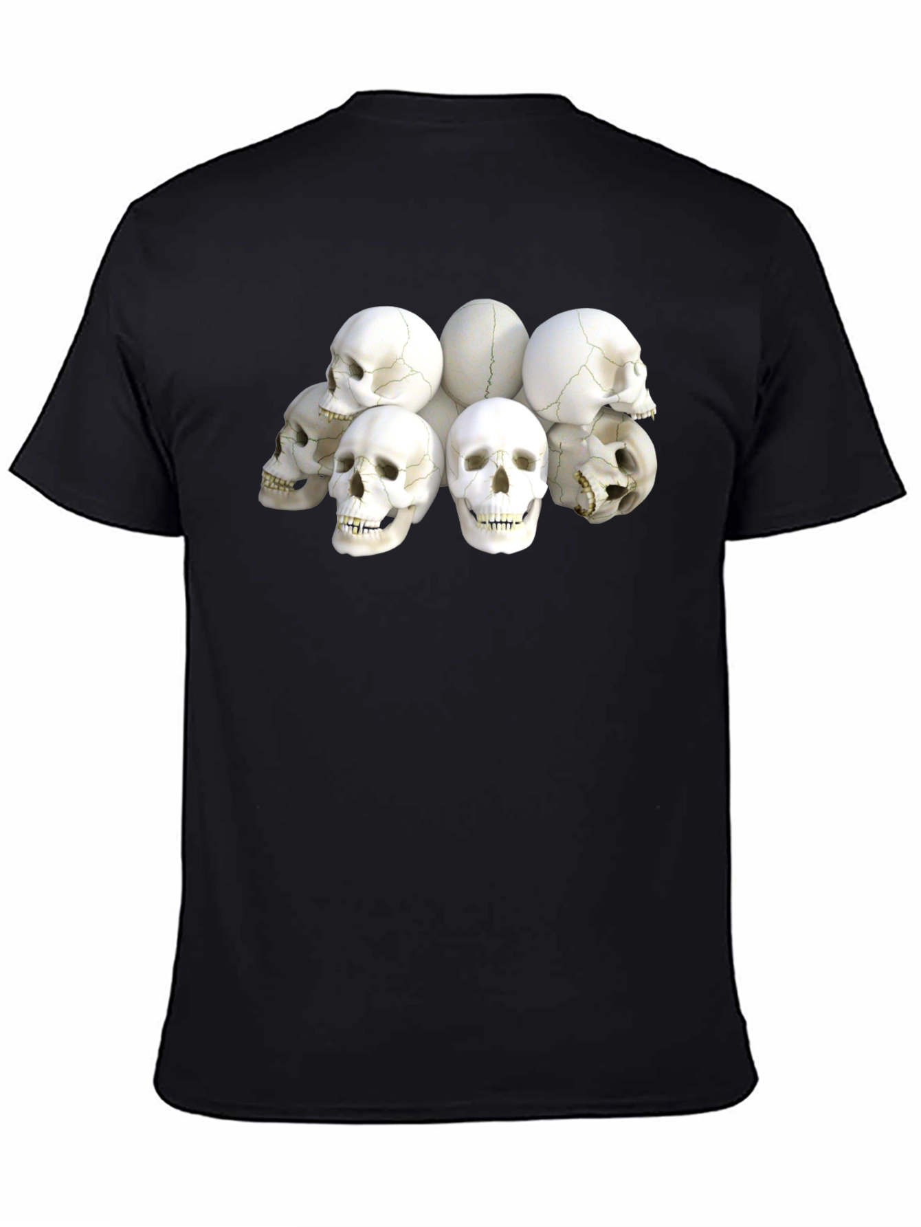 Skull Pile Graphic T-Shirt