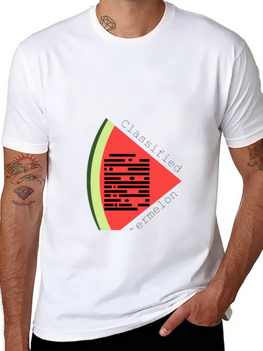 Classified Fermelon T-Shirt - Funny Watermelon Tee