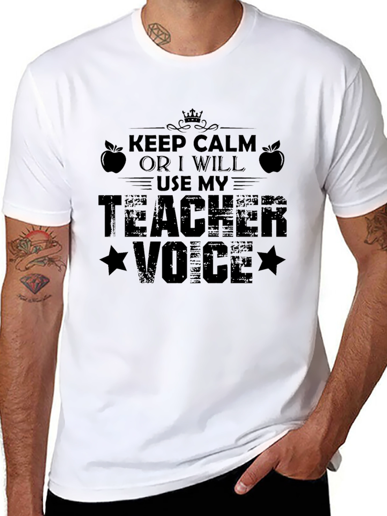 Teacher Voice Graphic T-Shirt