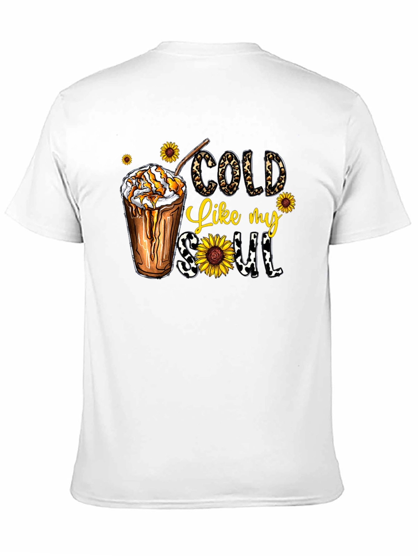 Cold Like My Soul Graphic Tee - Black