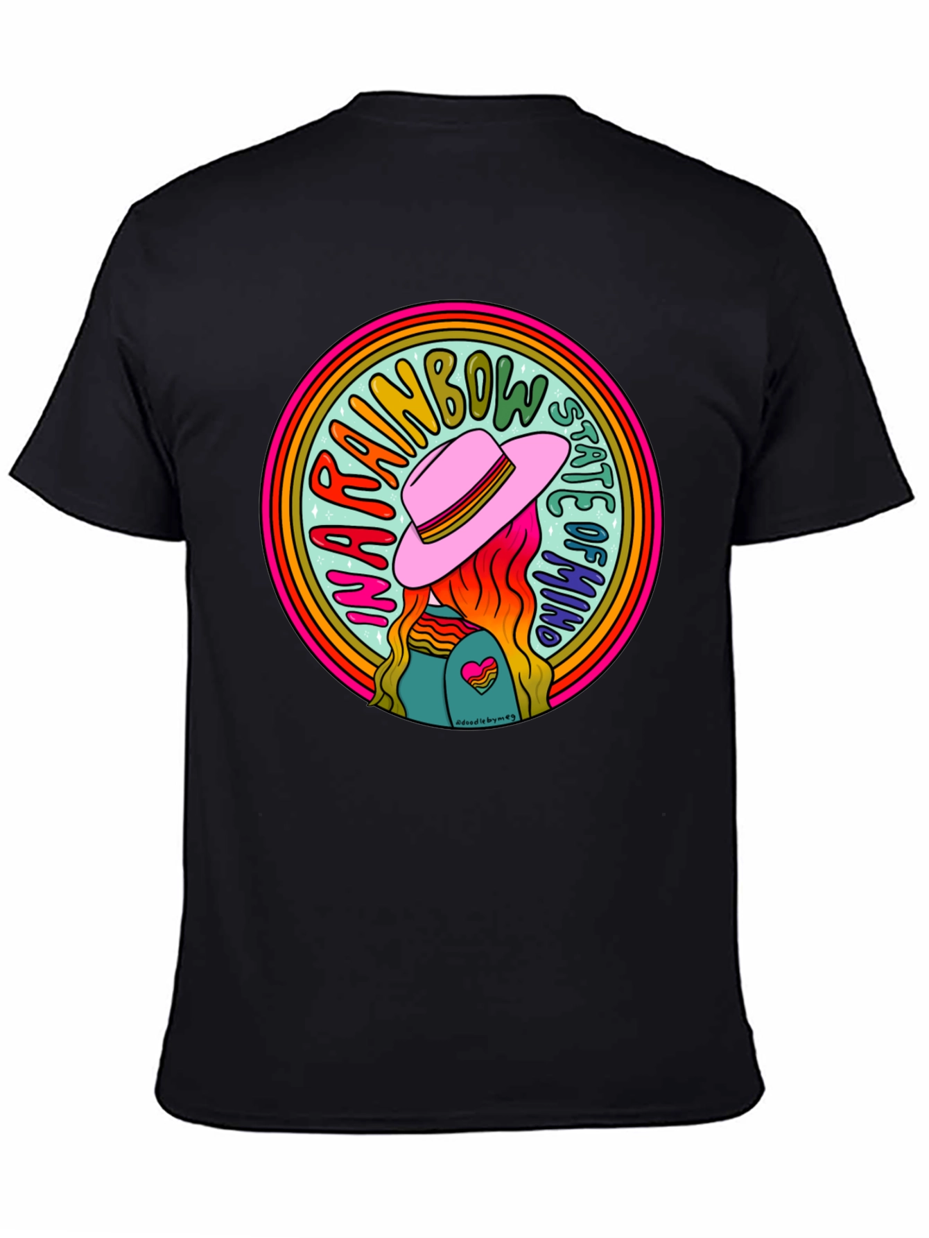 Rainbow State of Mind Graphic Tee - Unisex