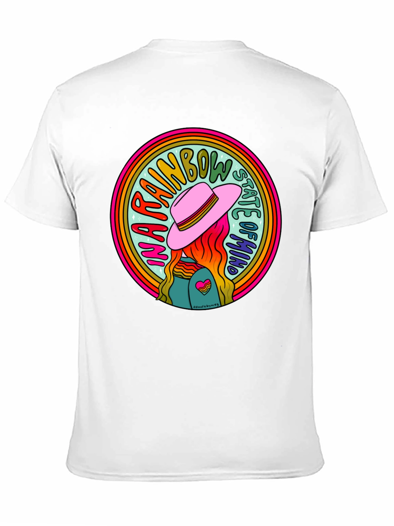 Rainbow State of Mind Graphic Tee - Unisex
