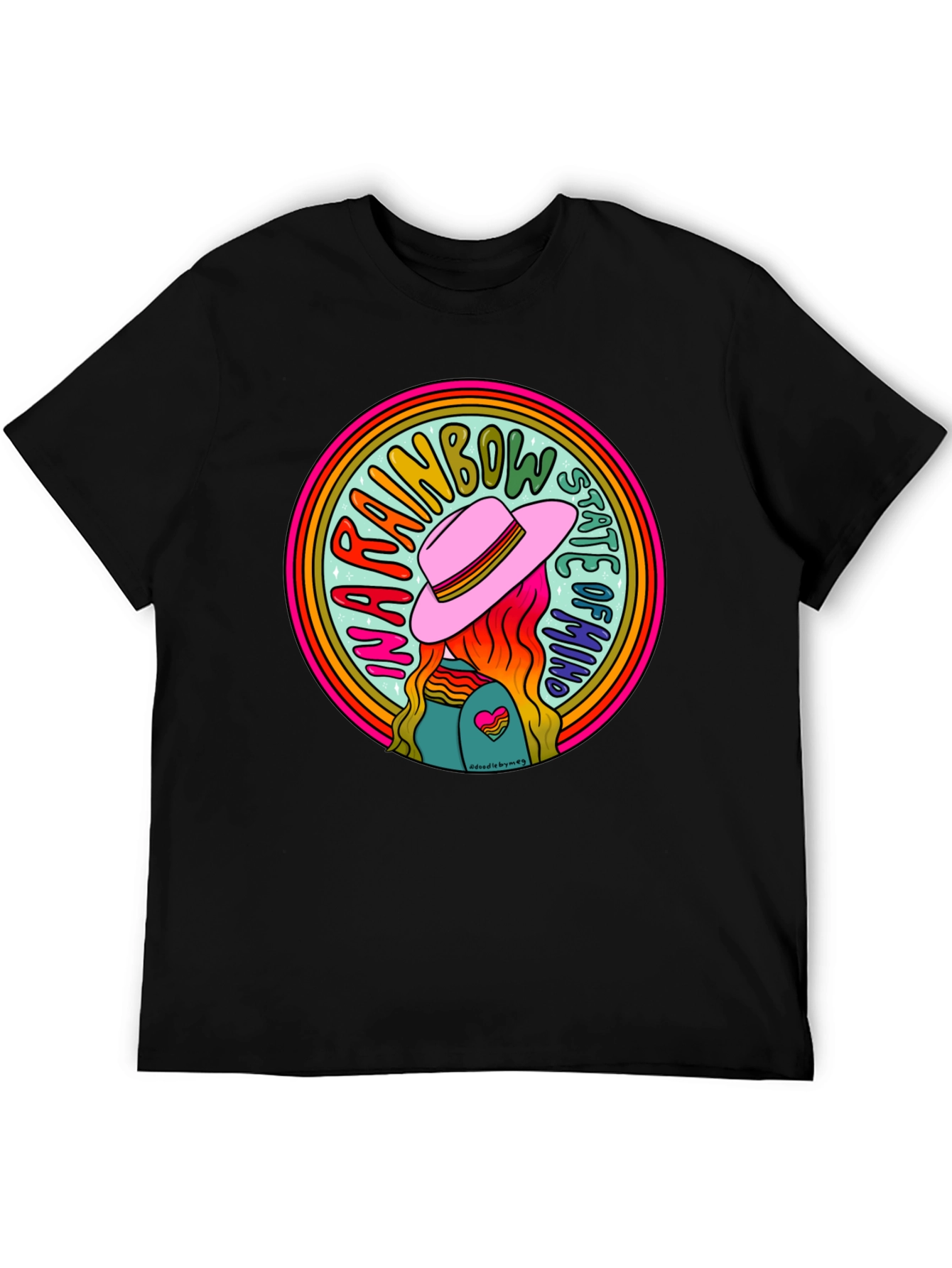 Rainbow State of Mind Graphic Tee - Unisex
