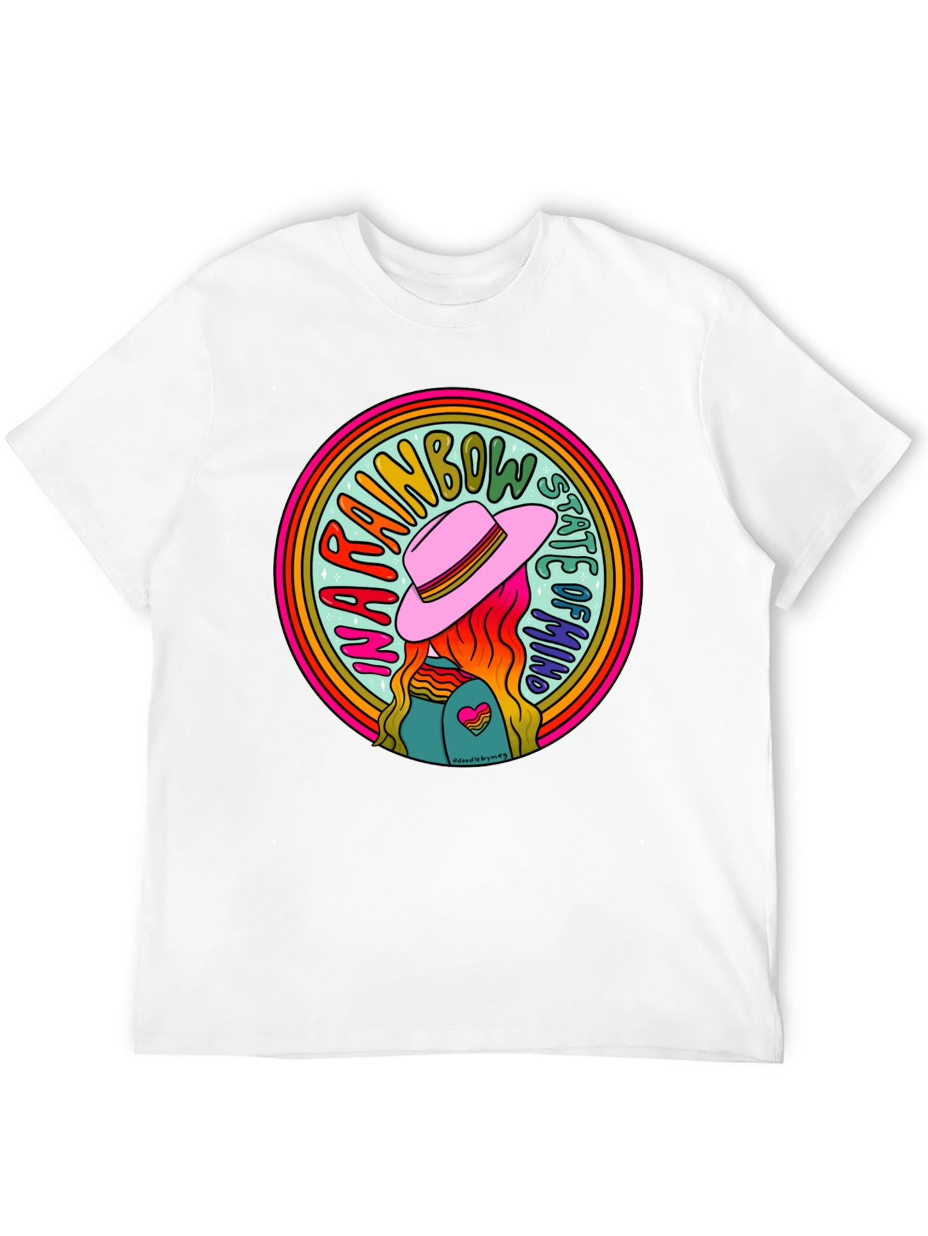 Rainbow State of Mind Graphic Tee - Unisex