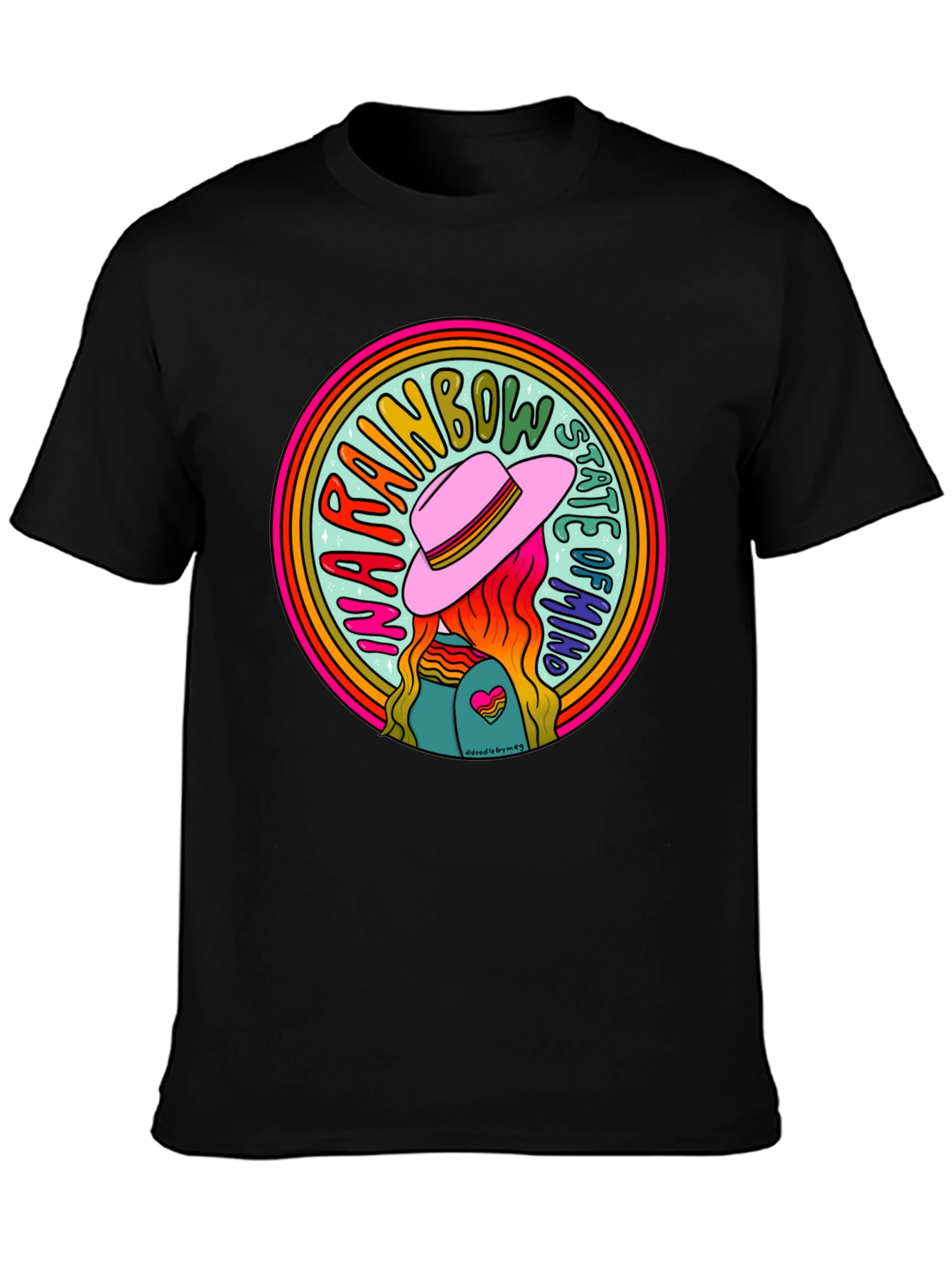 Rainbow State of Mind Graphic Tee - Unisex