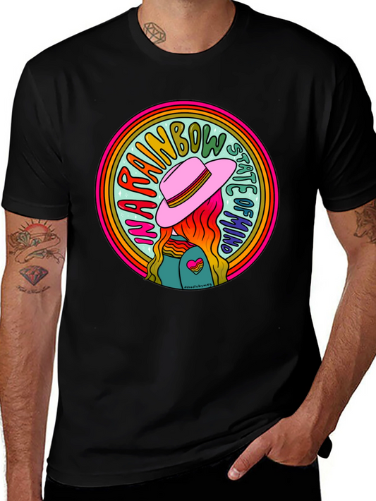 Rainbow State of Mind Graphic Tee - Unisex