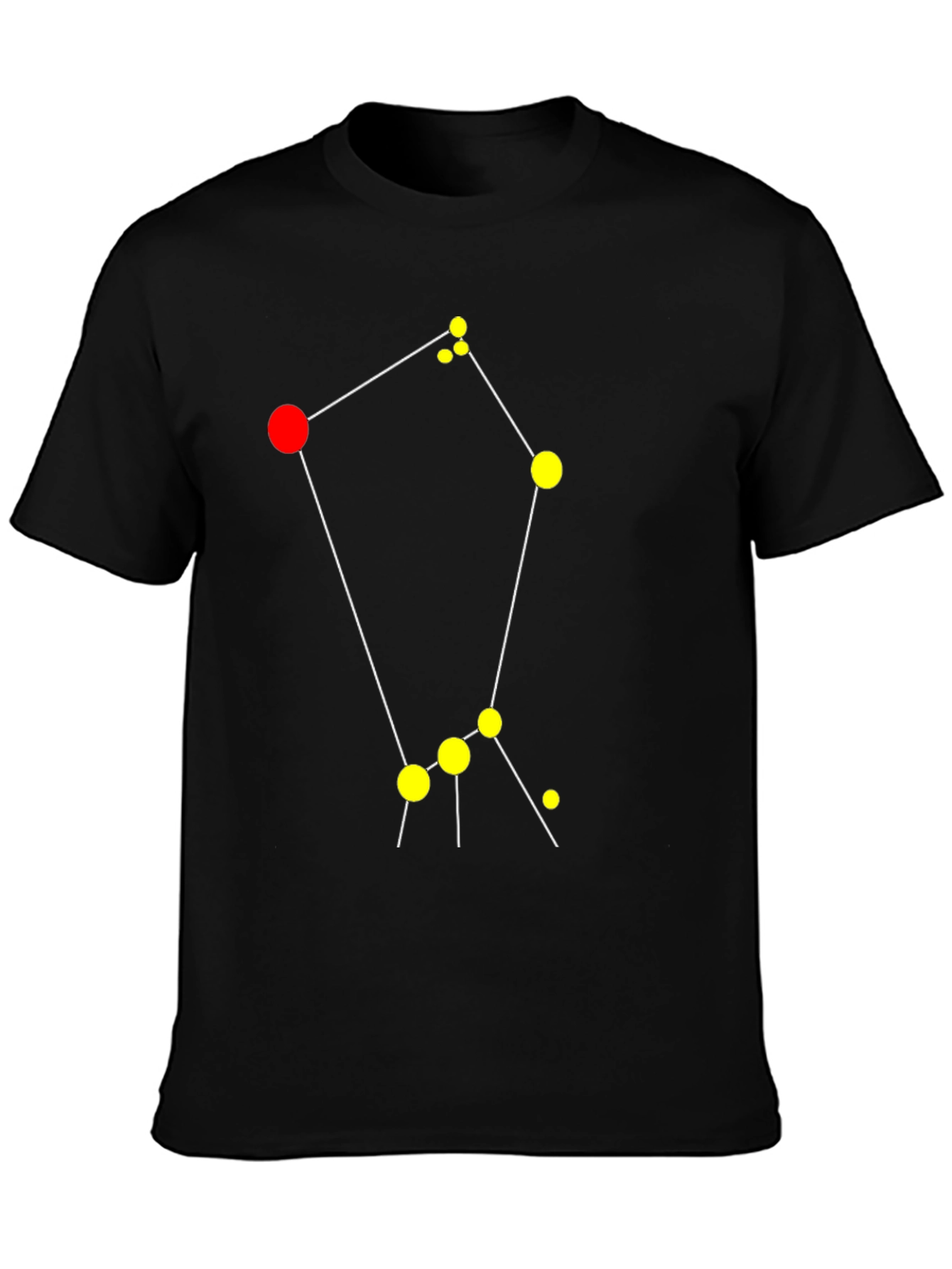 Orion Constellation Graphic Tee - Black