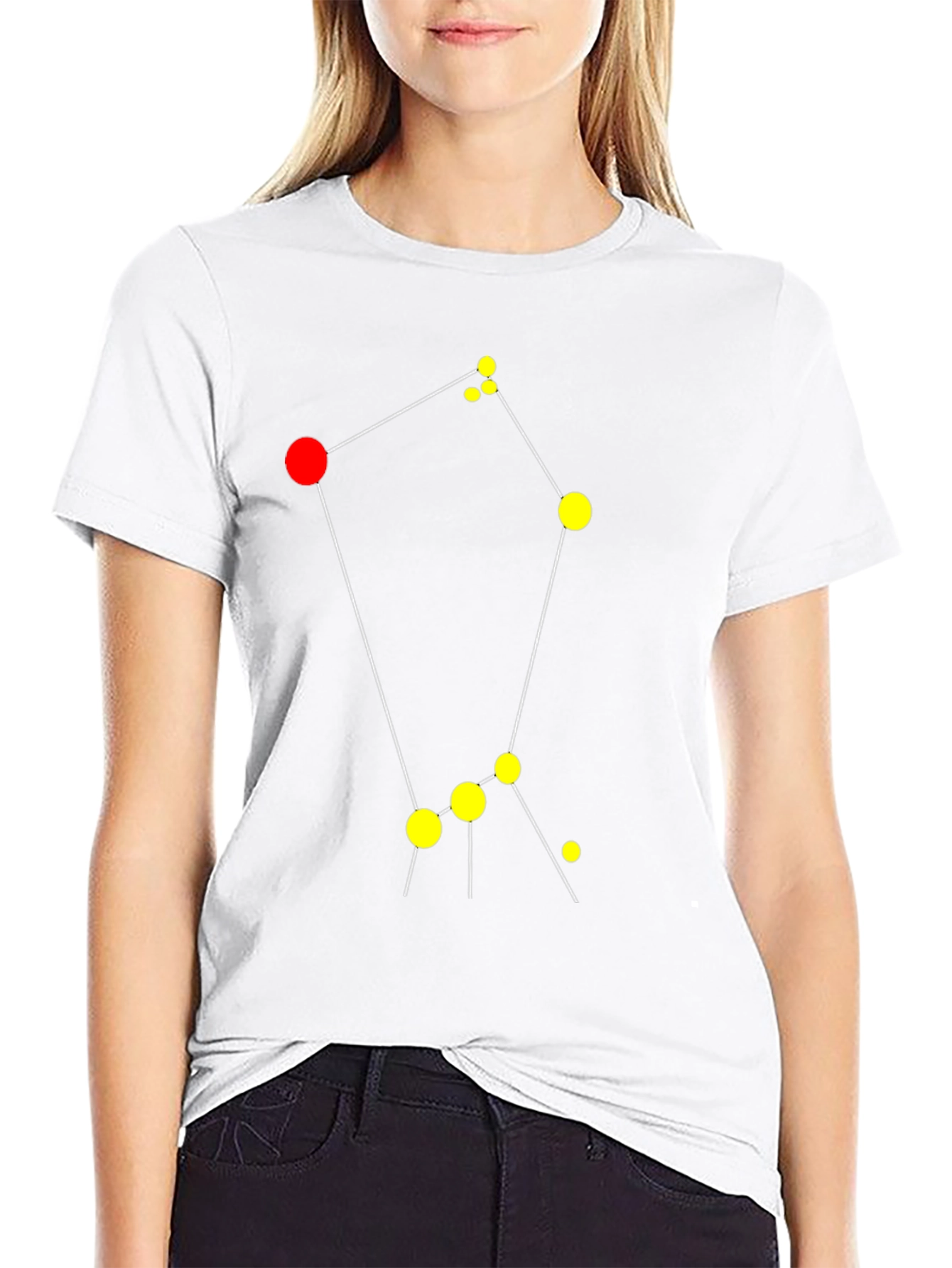 Orion Constellation Graphic Tee - Black