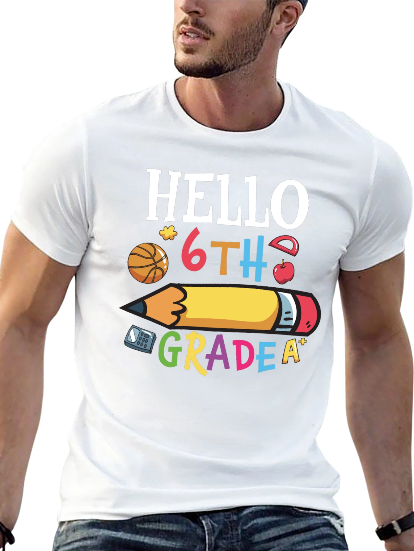 Hello 6th Grade T-Shirt Back To School
