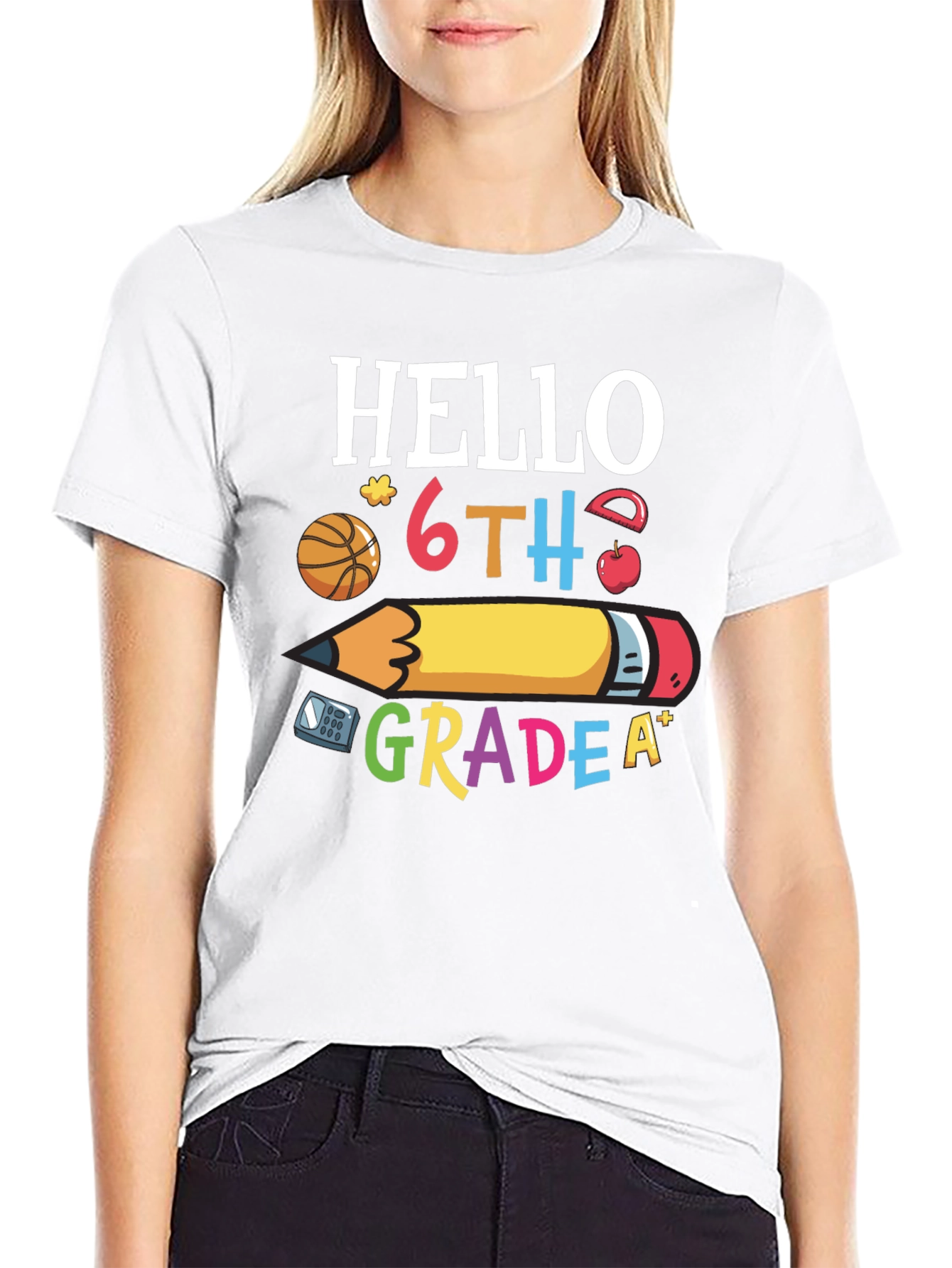 Hello 6th Grade T-Shirt Back To School
