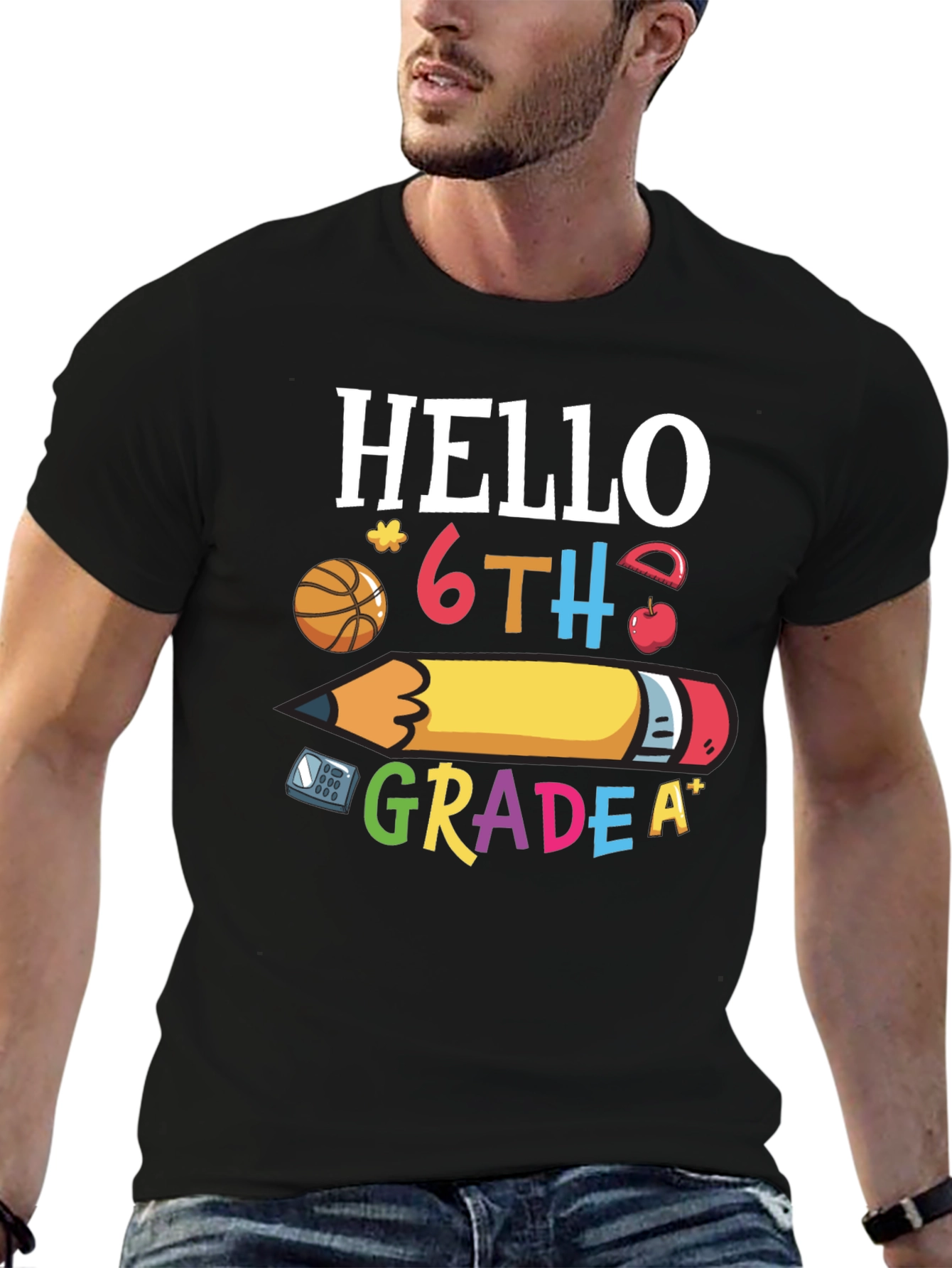Hello 6th Grade T-Shirt Back To School