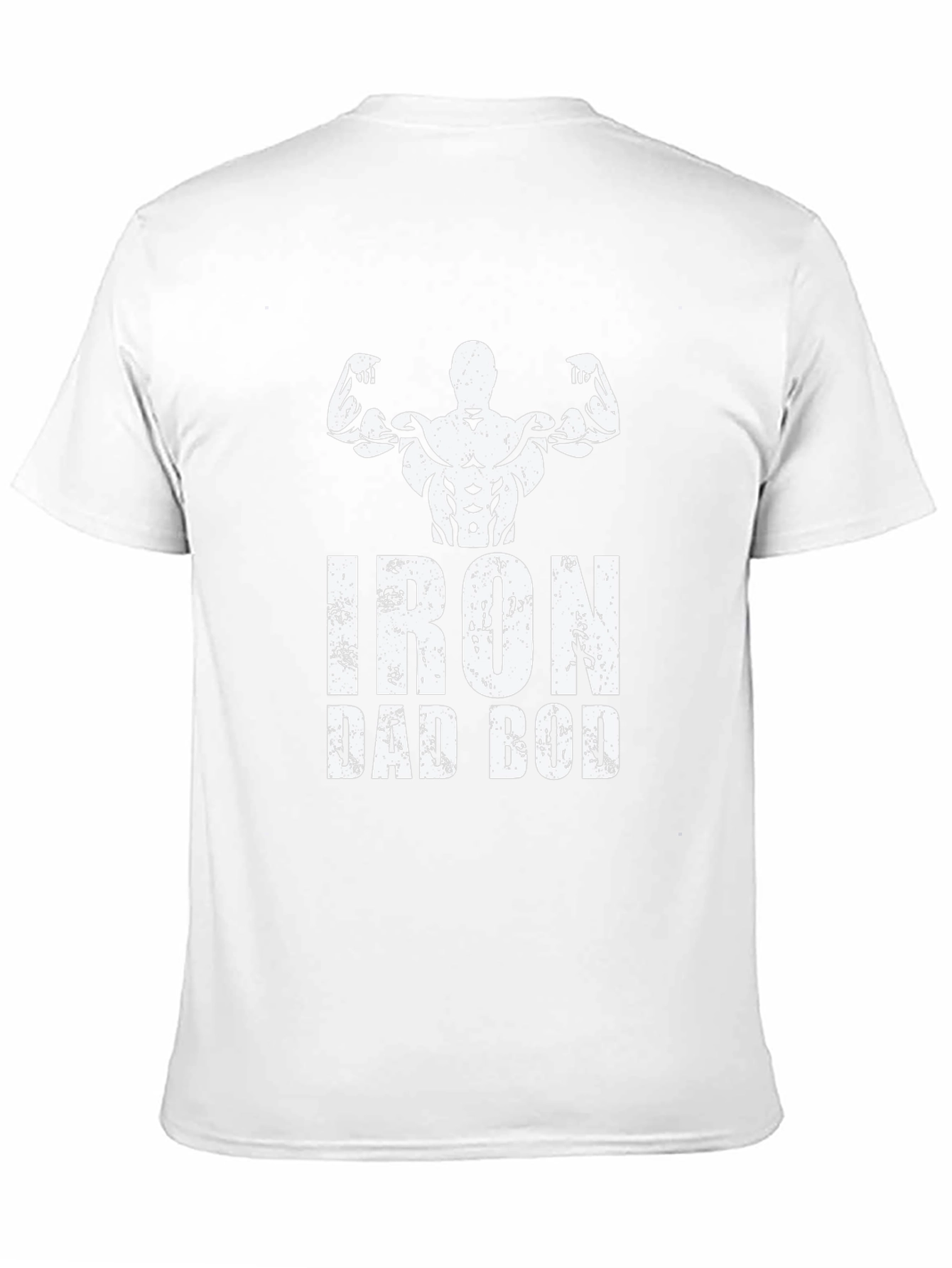 Iron Dad Bod Graphic T-Shirt - Black