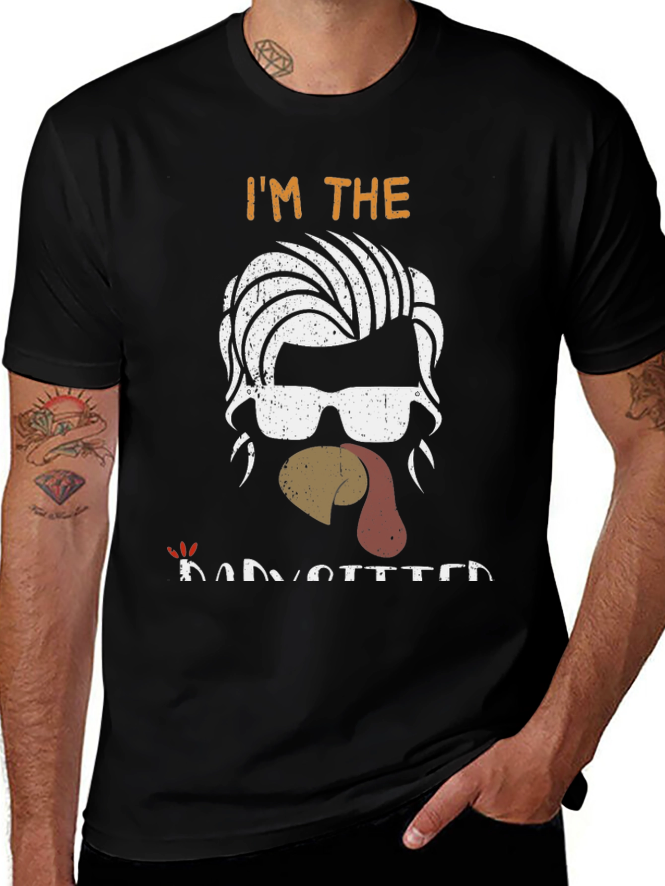 Im The Dad Vitter T-Shirt Funny Thanksgiving Tee