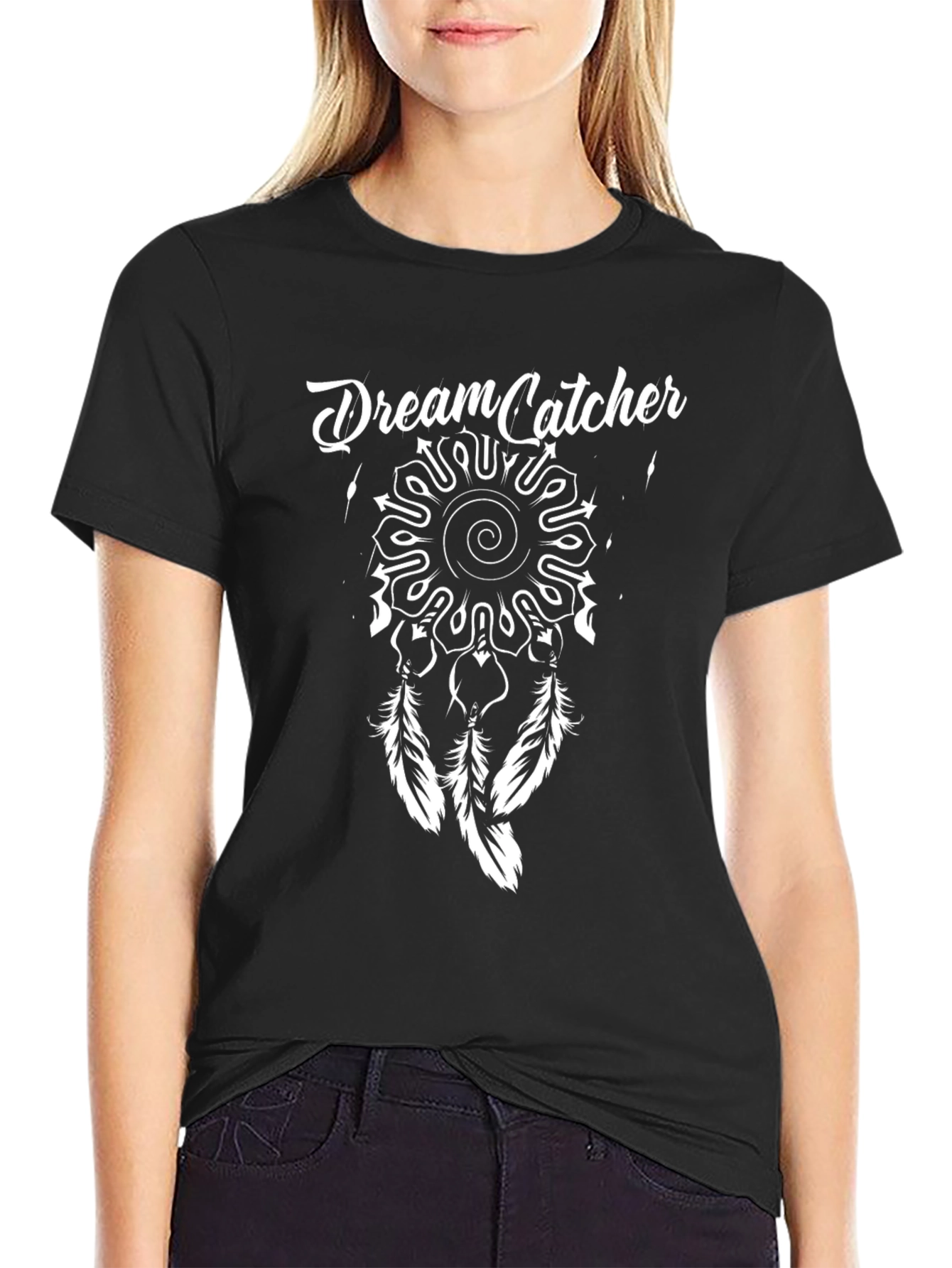 Dream Catcher Graphic T-Shirt - Stylish & Comfortable