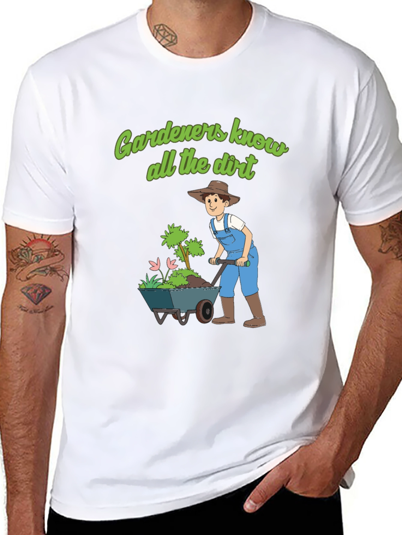 Gardeners Know All The Dirt T-Shirt