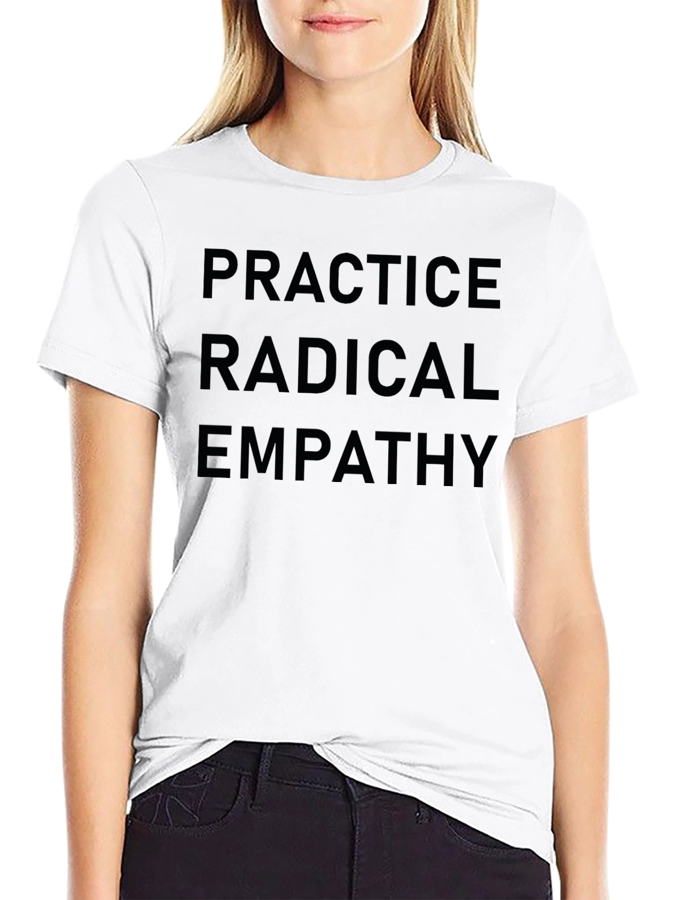 Radical Empathy Graphic Tee - Unisex Black T-Shirt