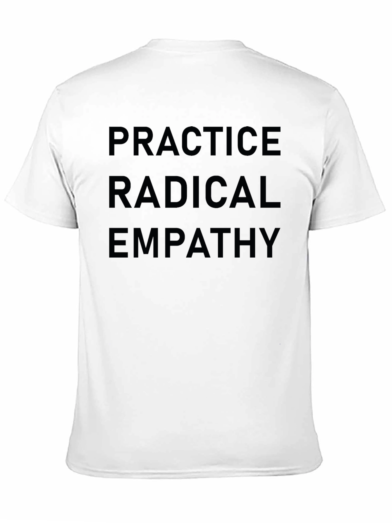 Radical Empathy Graphic Tee - Unisex Black T-Shirt