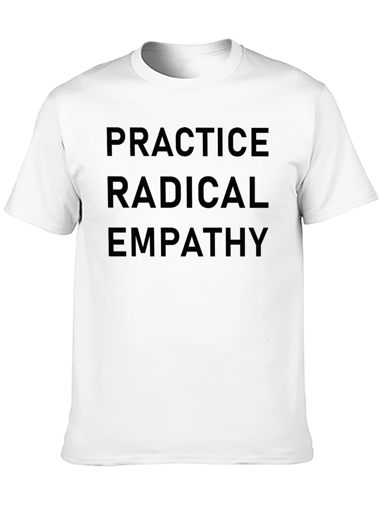 Radical Empathy Graphic Tee - Unisex Black T-Shirt