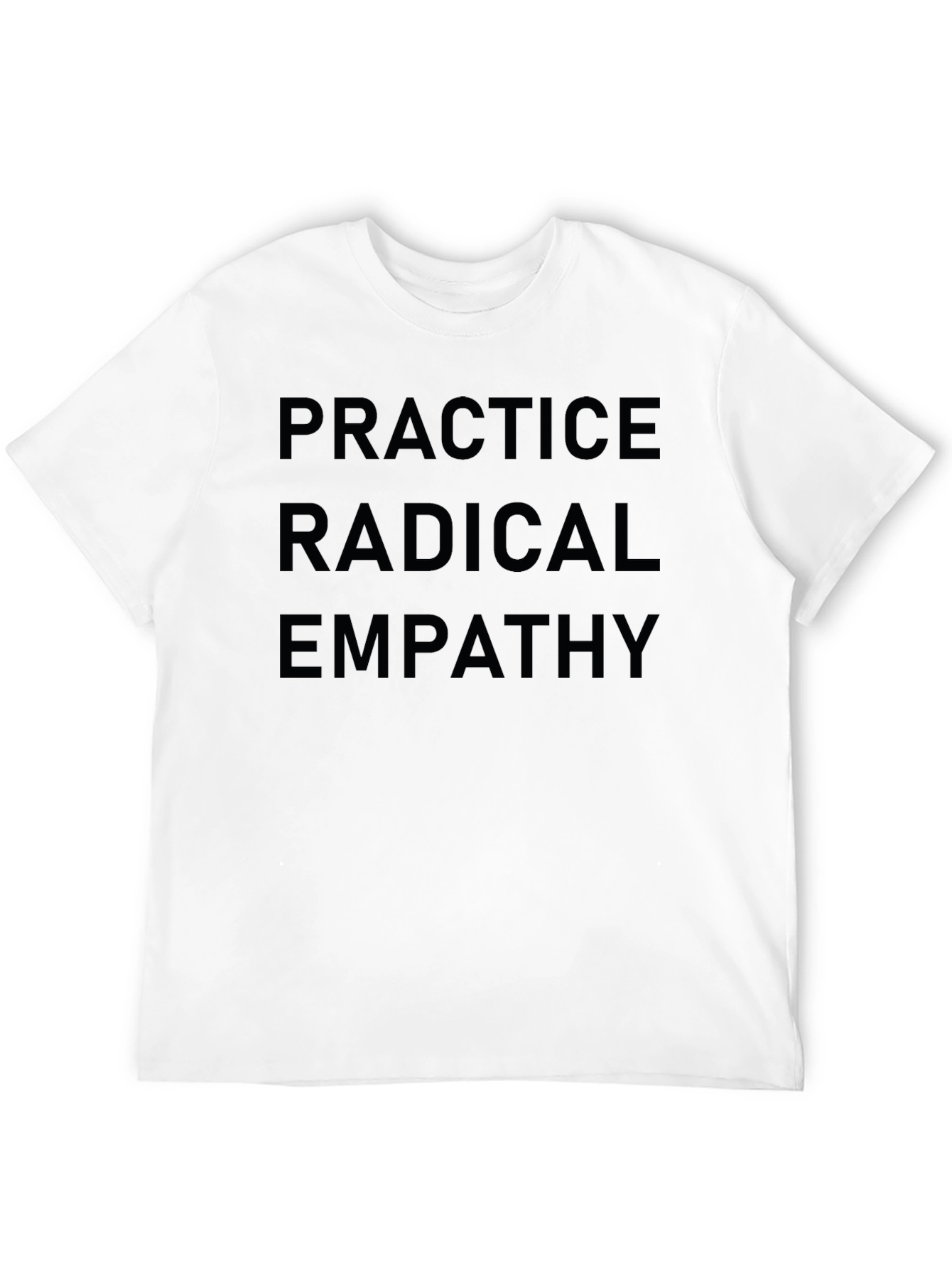 Radical Empathy Graphic Tee - Unisex Black T-Shirt