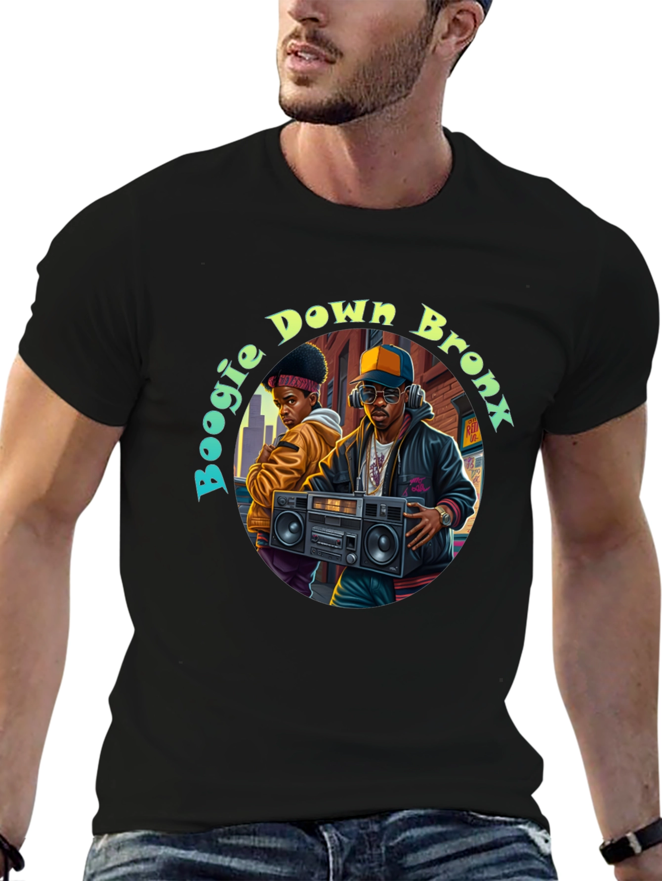 Boogie Down Bronx Graphic T-Shirt
