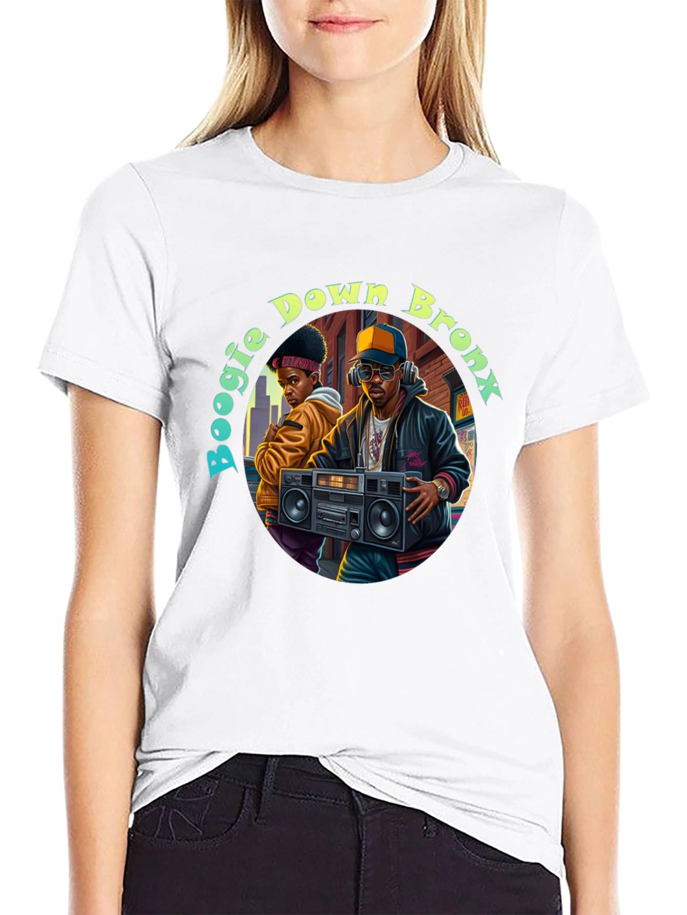 Boogie Down Bronx Graphic T-Shirt