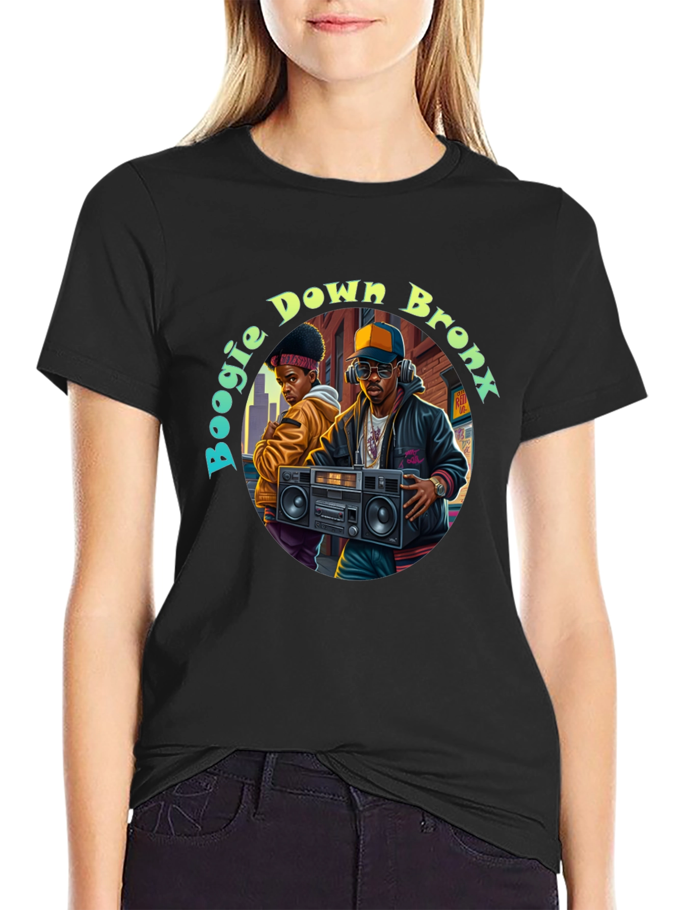 Boogie Down Bronx Graphic T-Shirt