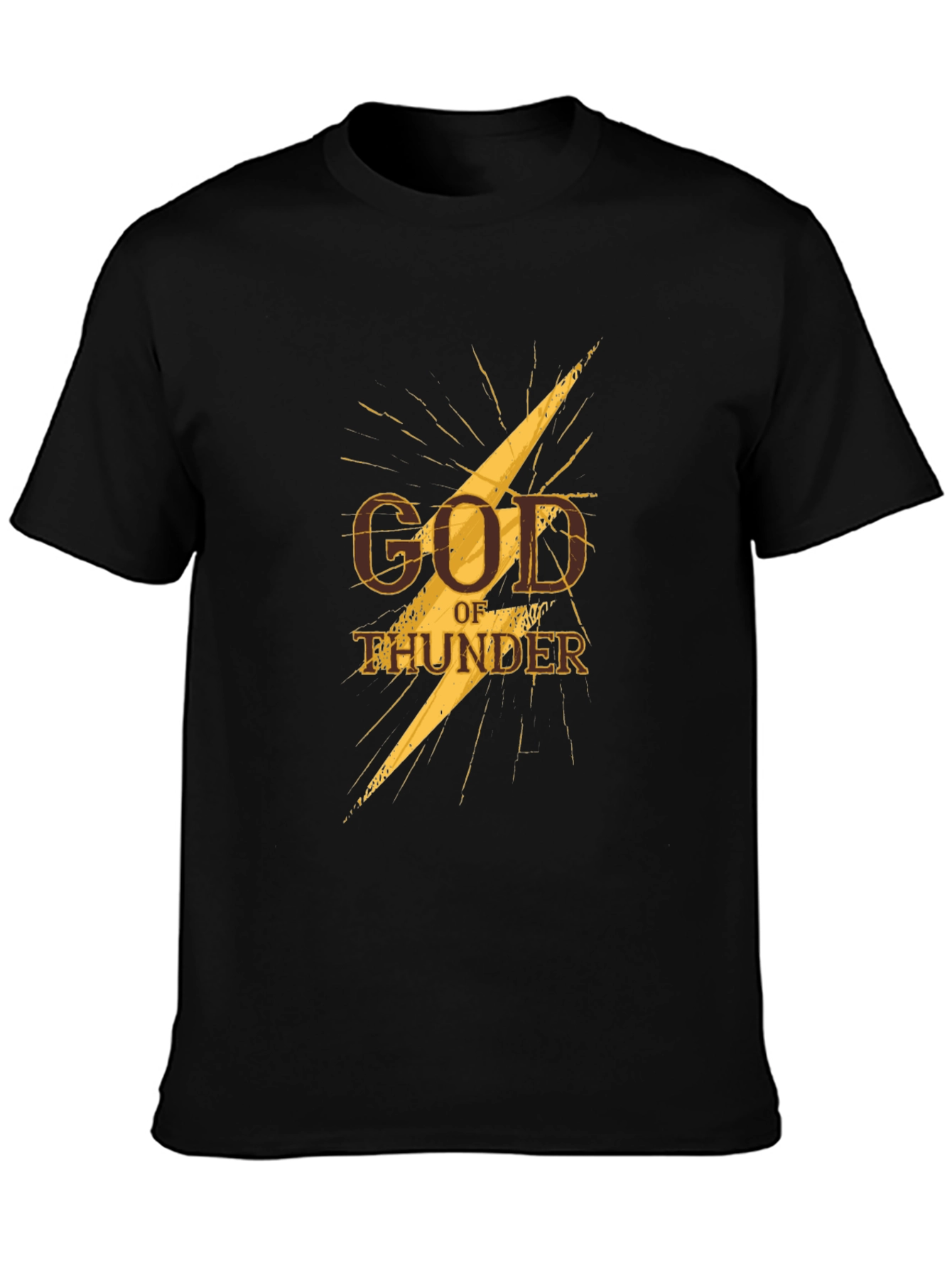 God of Thunder Black T-Shirt