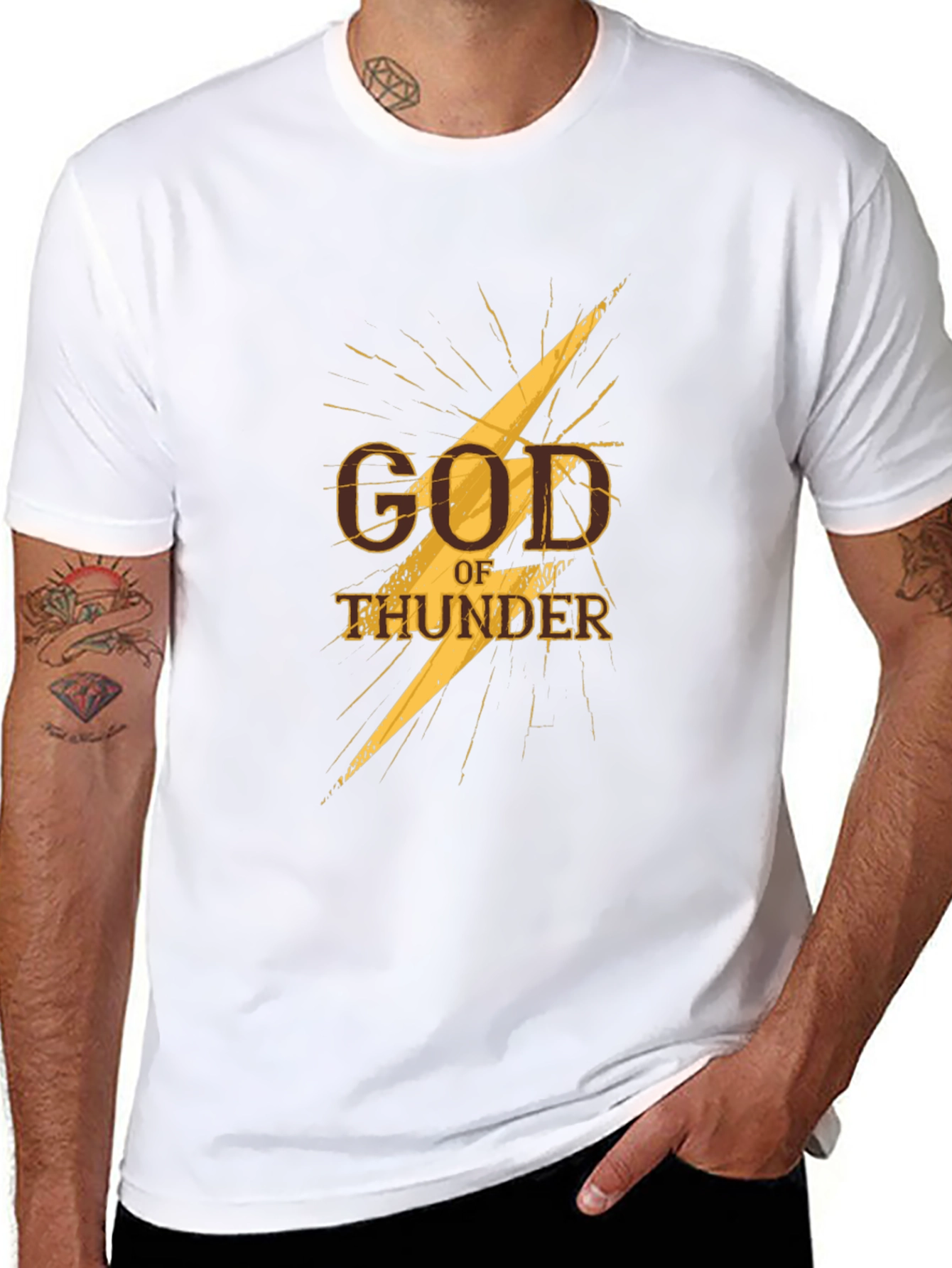 God of Thunder Black T-Shirt