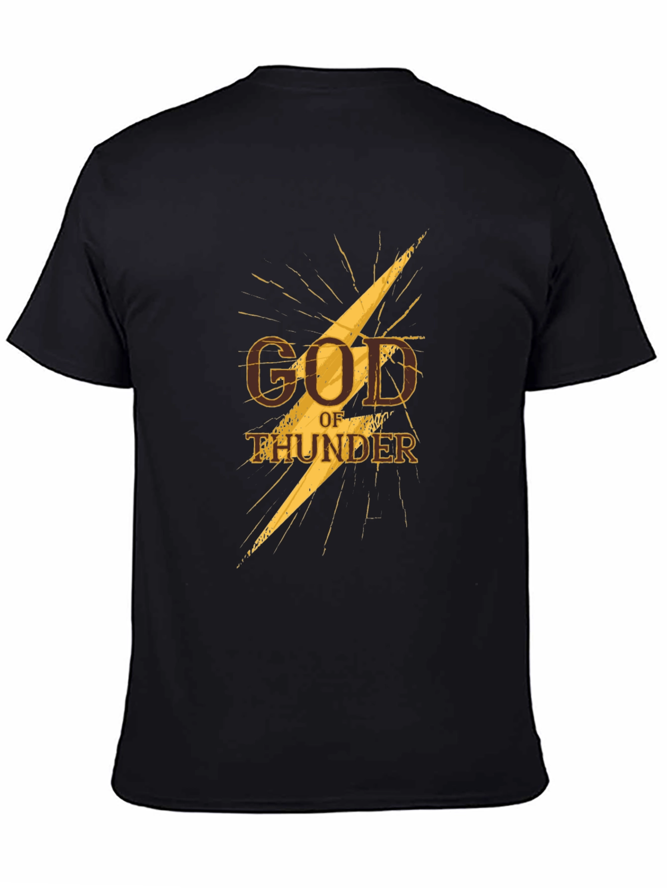 God of Thunder Black T-Shirt