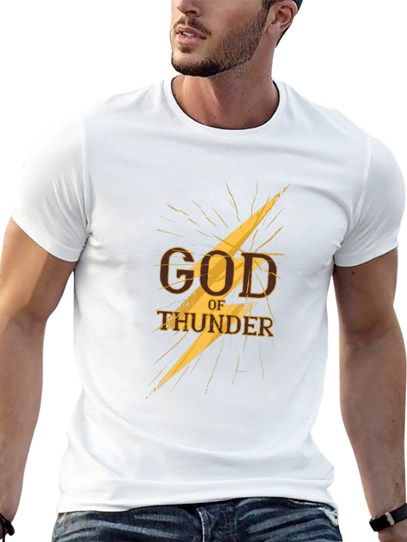 God of Thunder Black T-Shirt