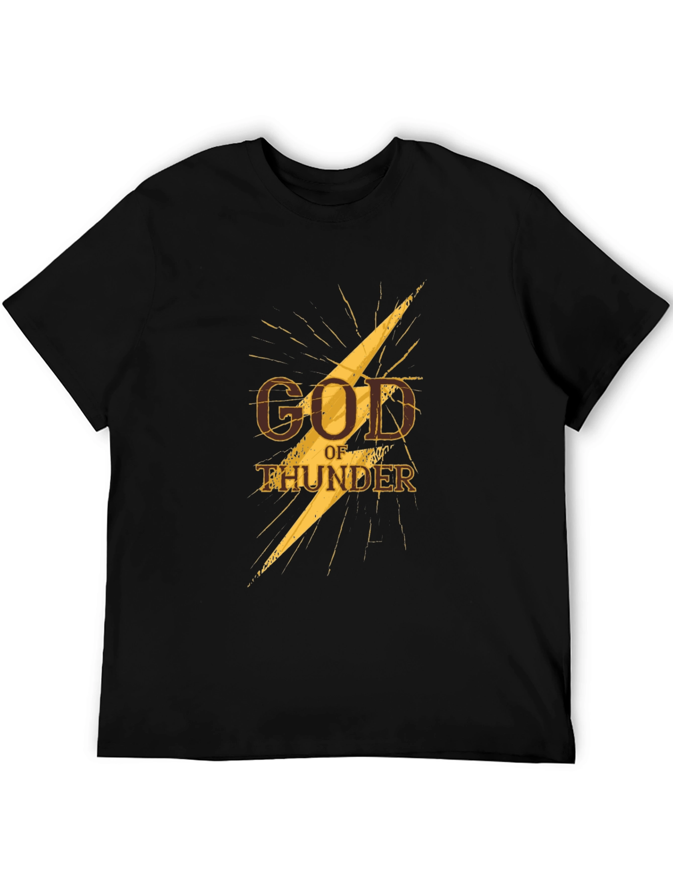 God of Thunder Black T-Shirt