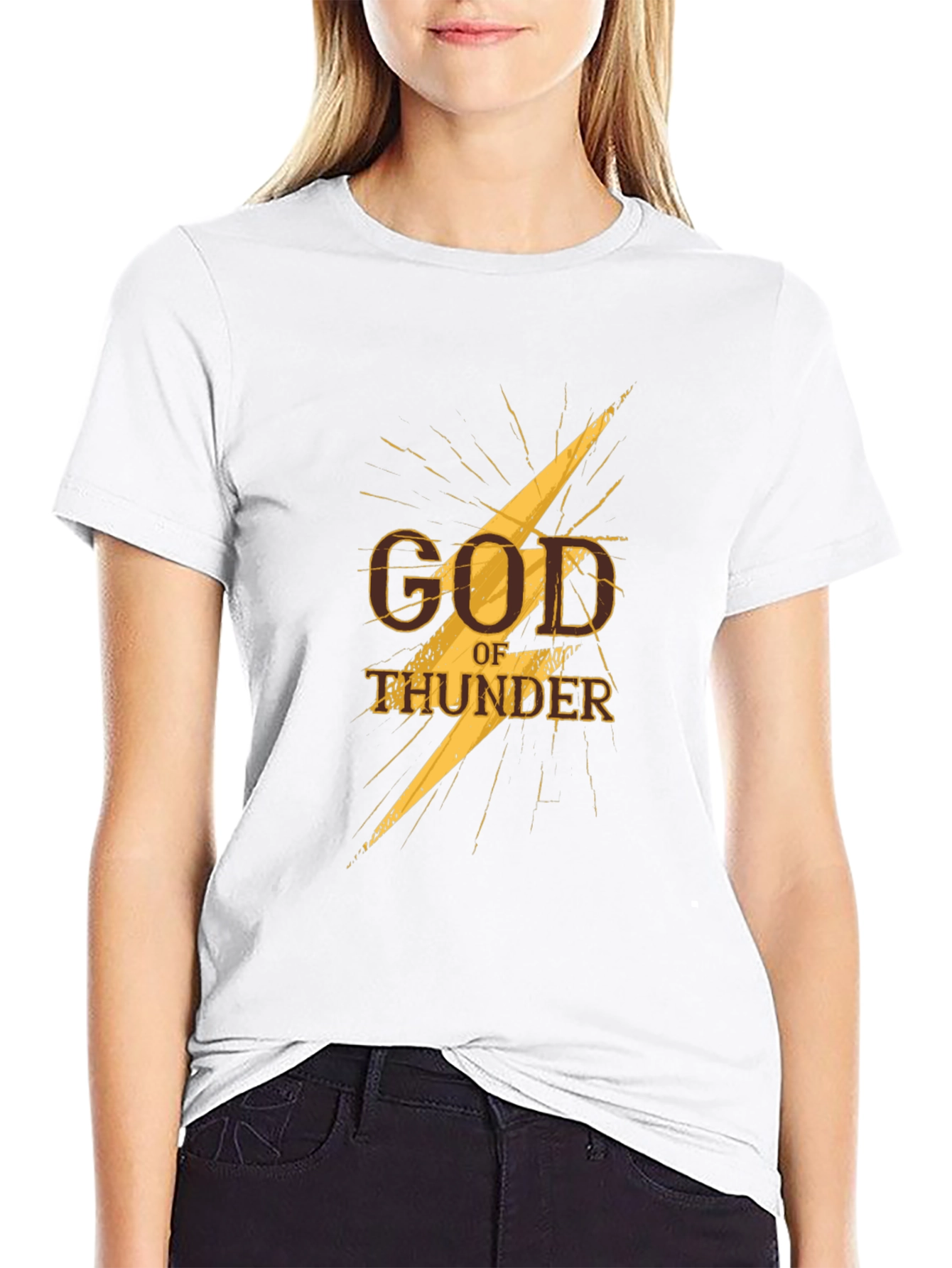 God of Thunder Black T-Shirt