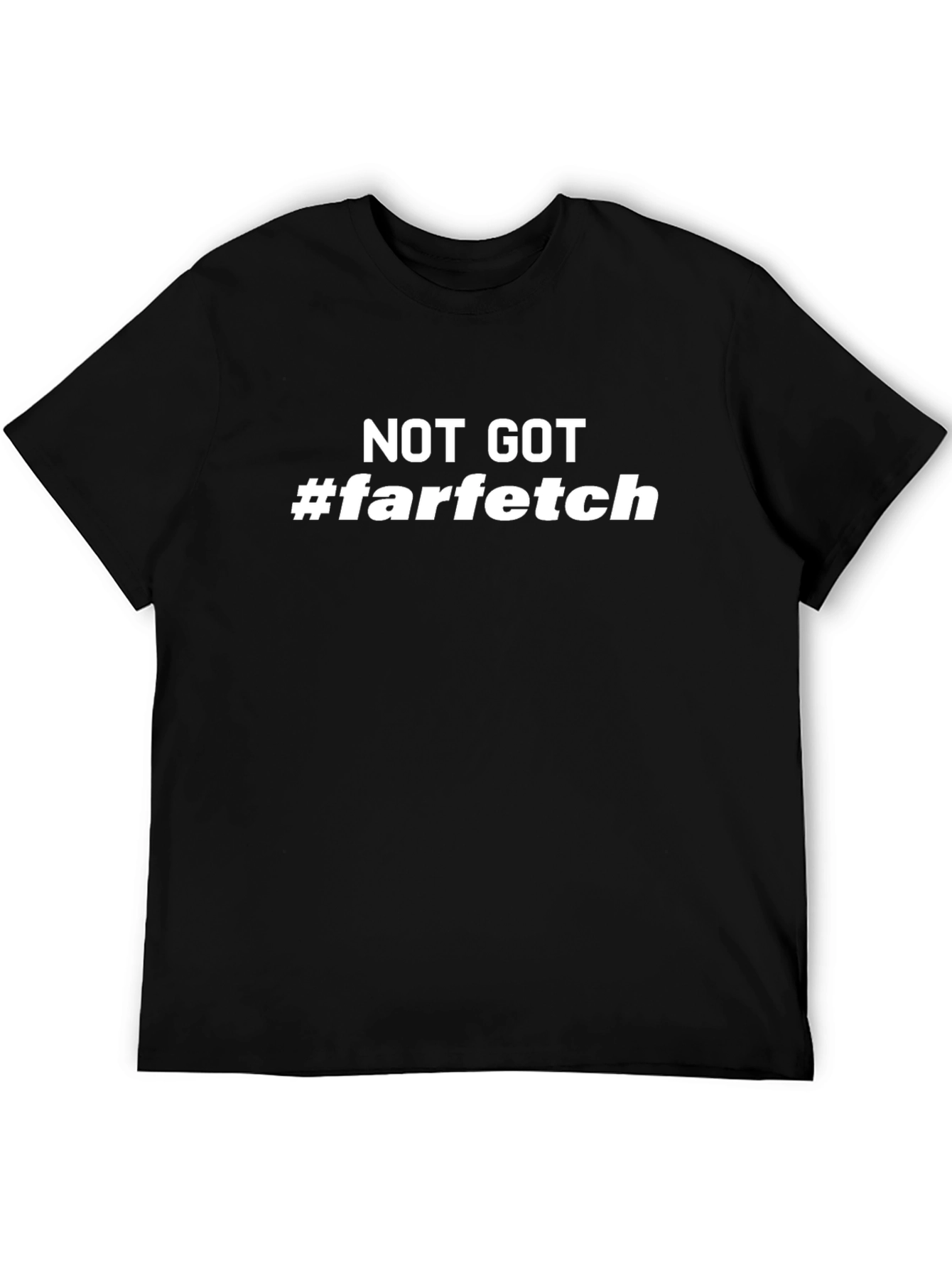 NOT GOT #farfetch Black T-Shirt