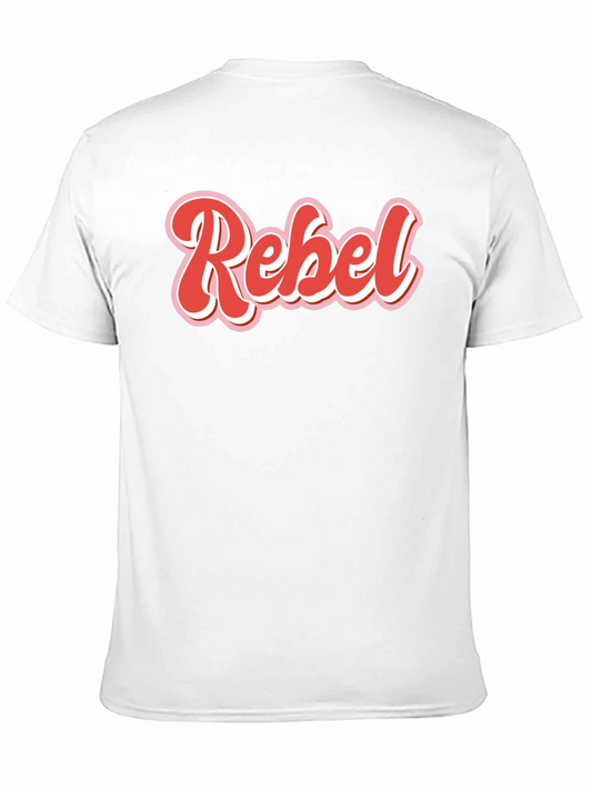Retro Rebel T-Shirt - Black Cotton Tee