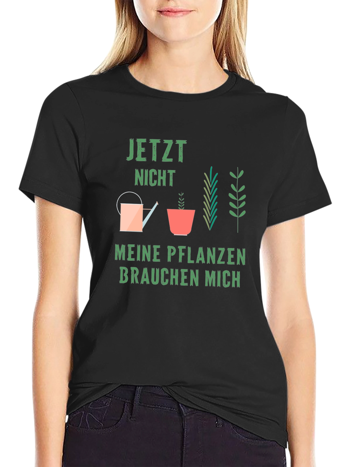 Gardener Plant Lover T-Shirt: Jetzt Nicht Meine Pflanzen