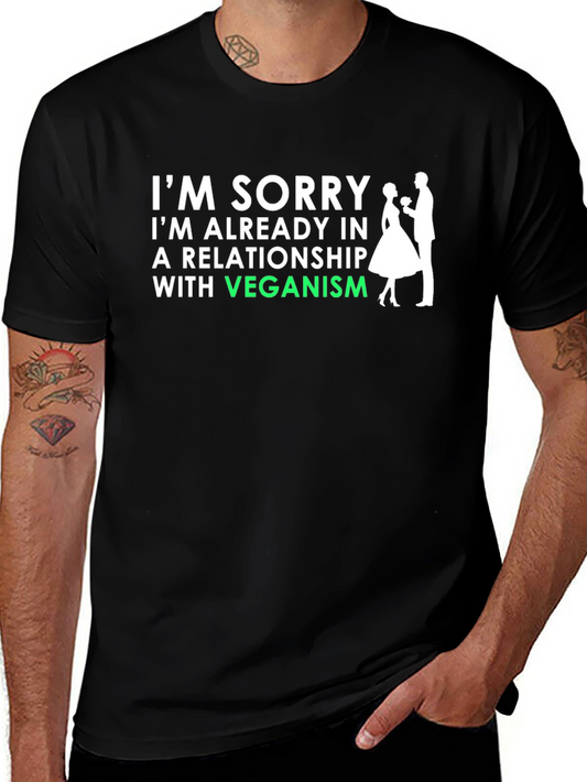 Vegan Relationship T-Shirt - Sorry Im Already Taken!