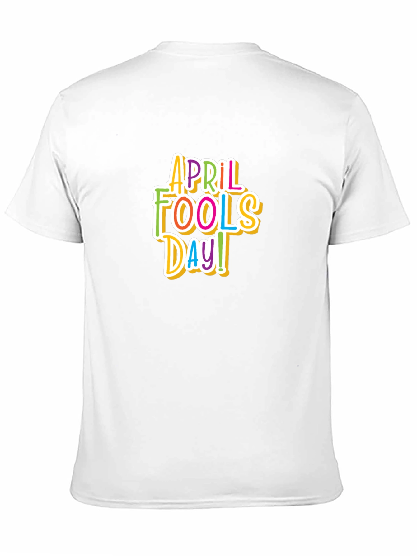 April Fools Day Graphic Tee - Black